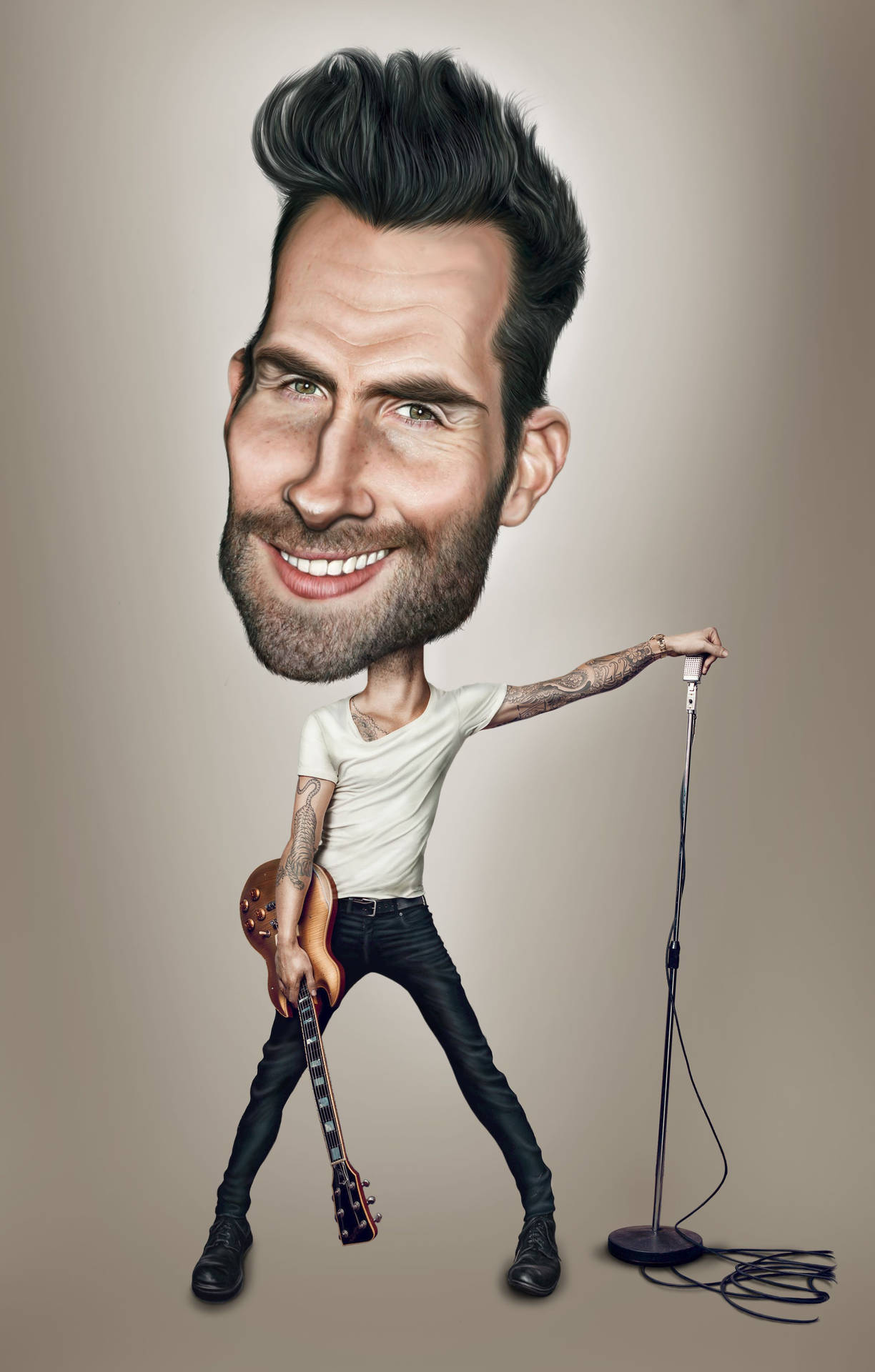Adam Levine HD Wallpaper