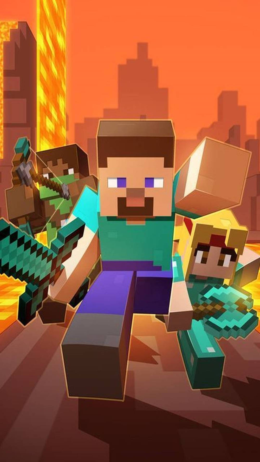 Download Minecraft Phone Steve
