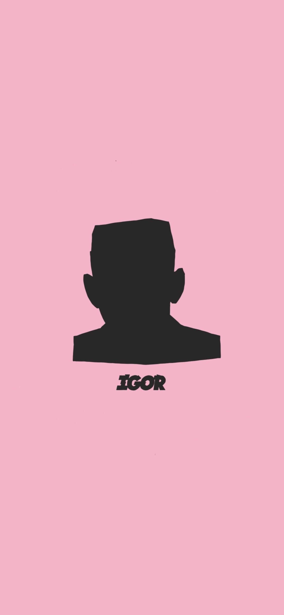 quick little minimalist IGOR wallpaper