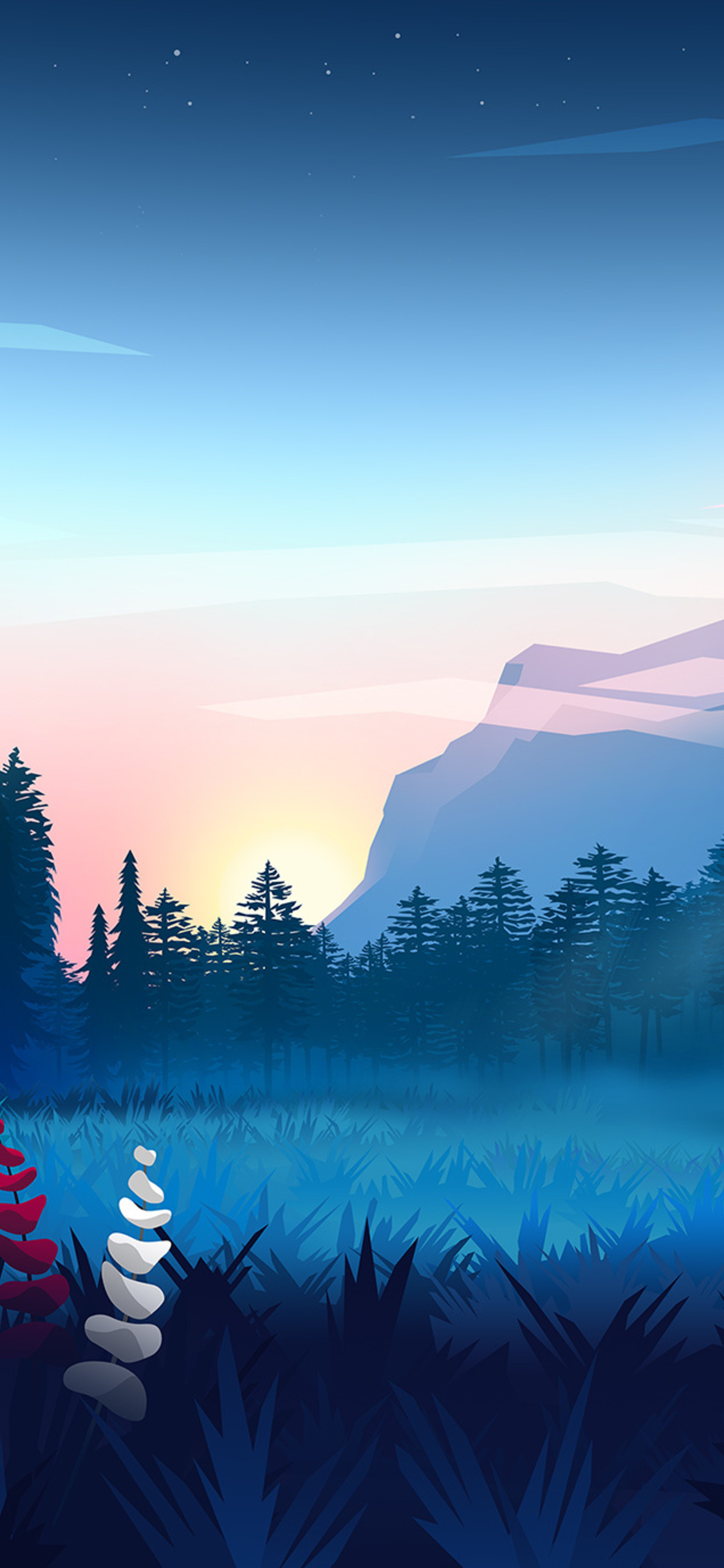 Mountains Digital Art