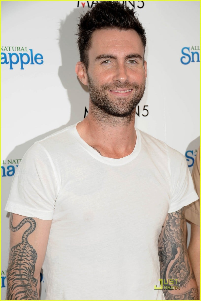 Adam Levine: Maroon 5 Snapple Launch