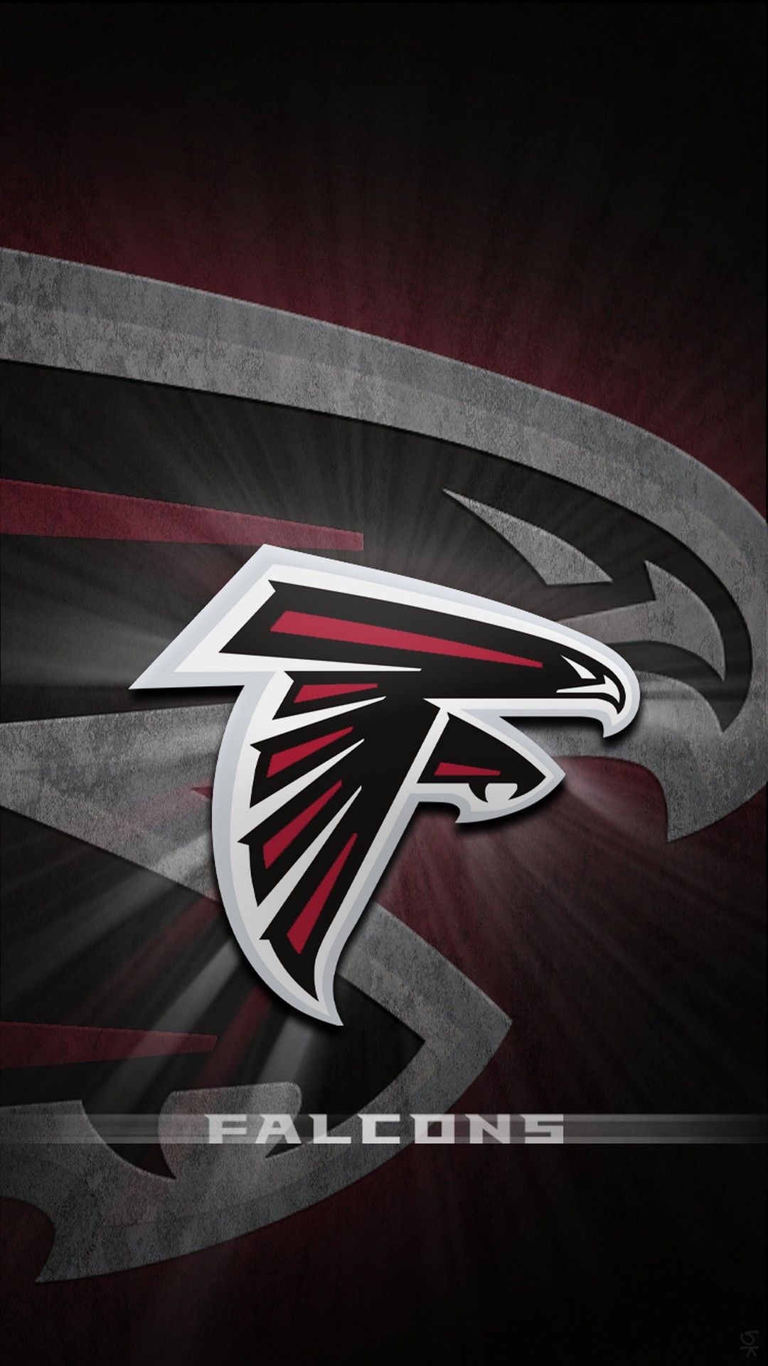 Atlanta Falcons iPhone Home Screen