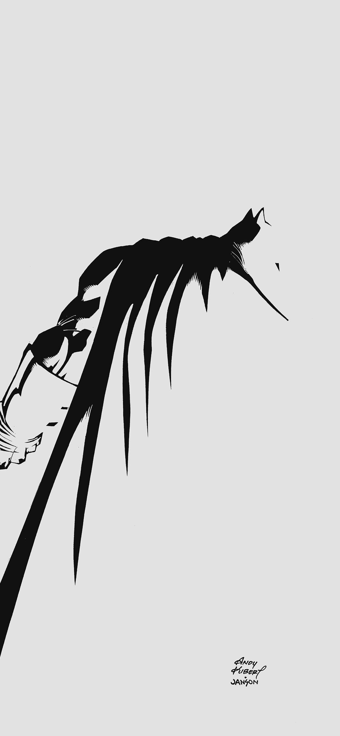 Batman Simple Dark Art Minimal