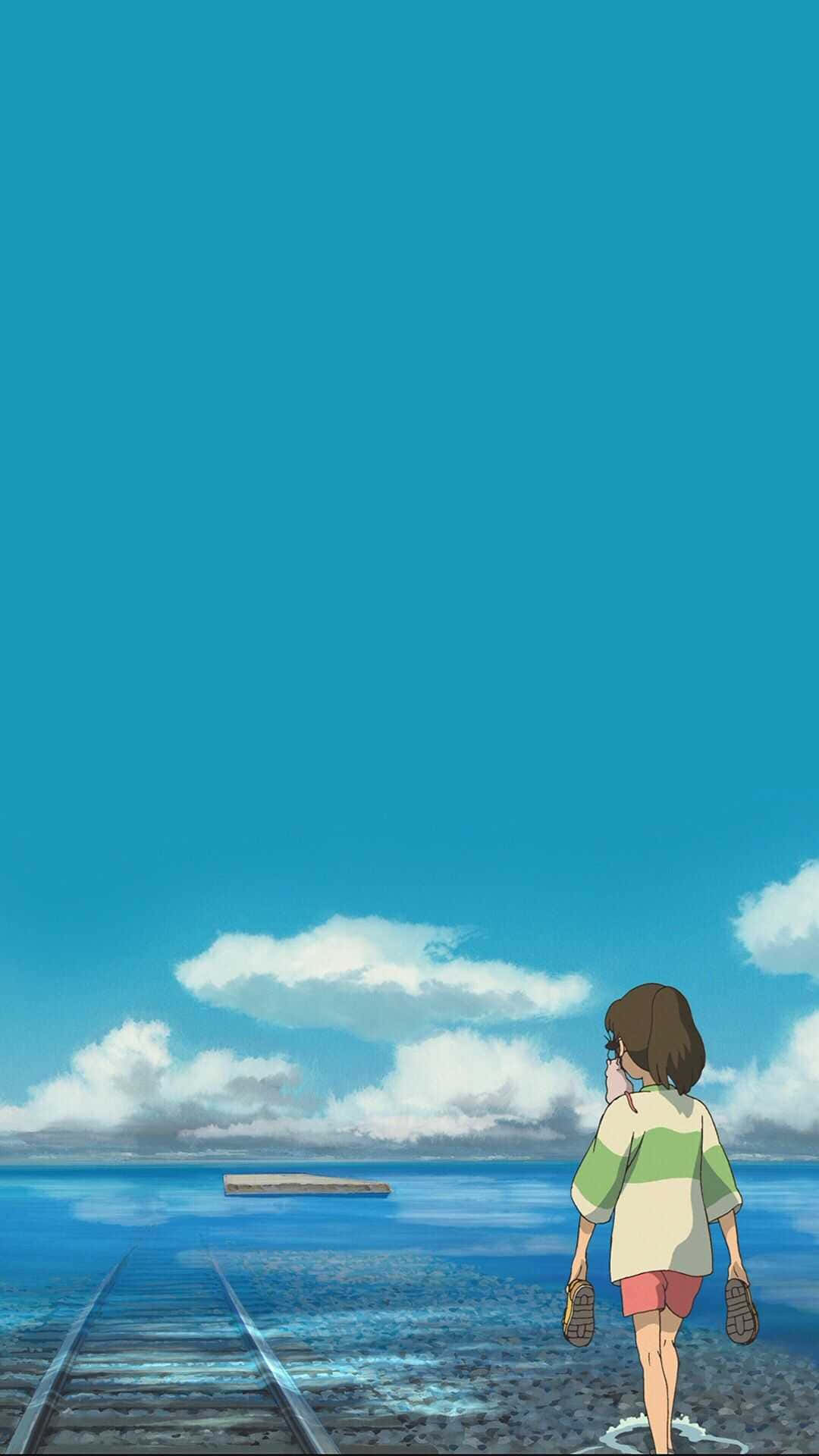 Spirited Away Chihiro iPhone Wallpaper