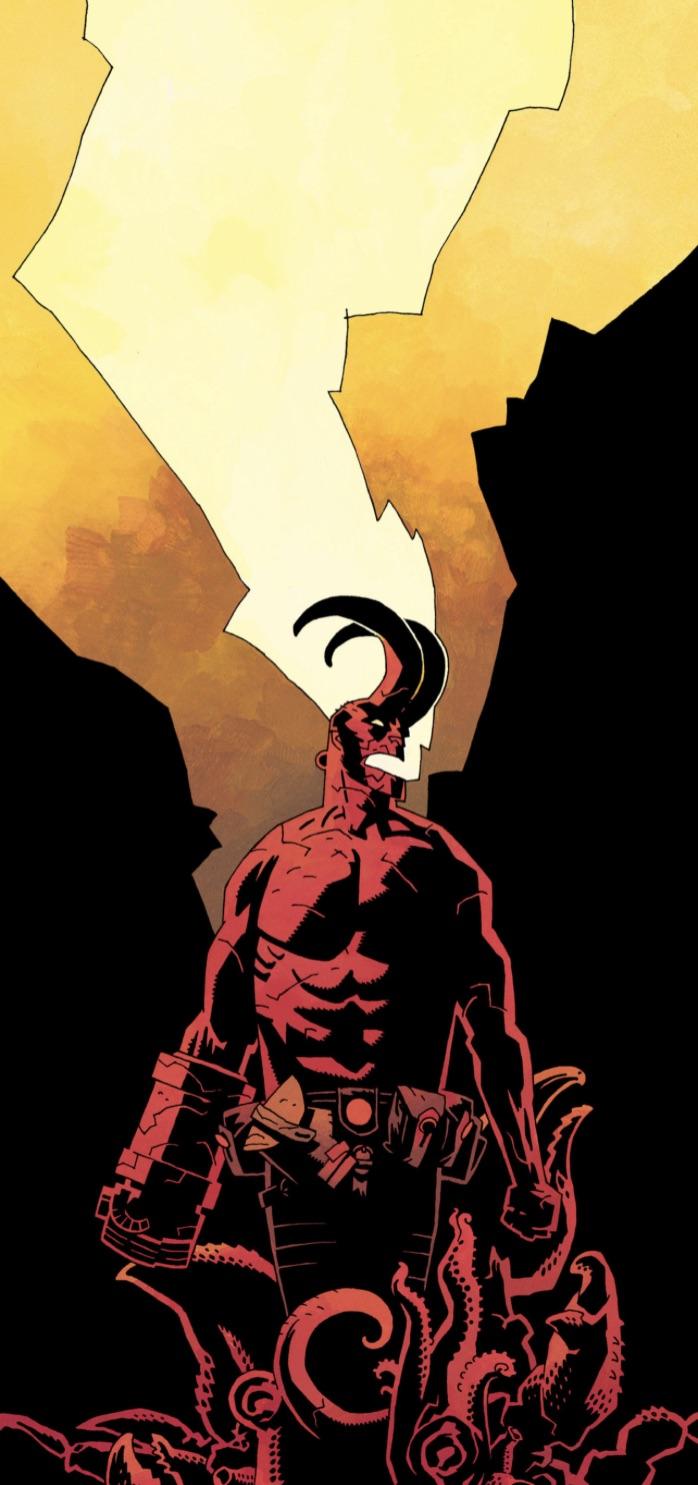 Some hellboy pros and wallpaper, r