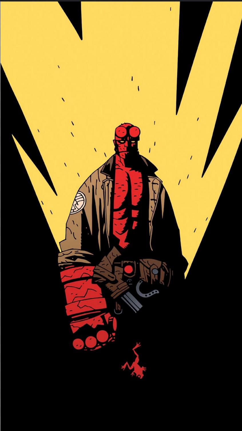 Some hellboy pros and wallpaper, r