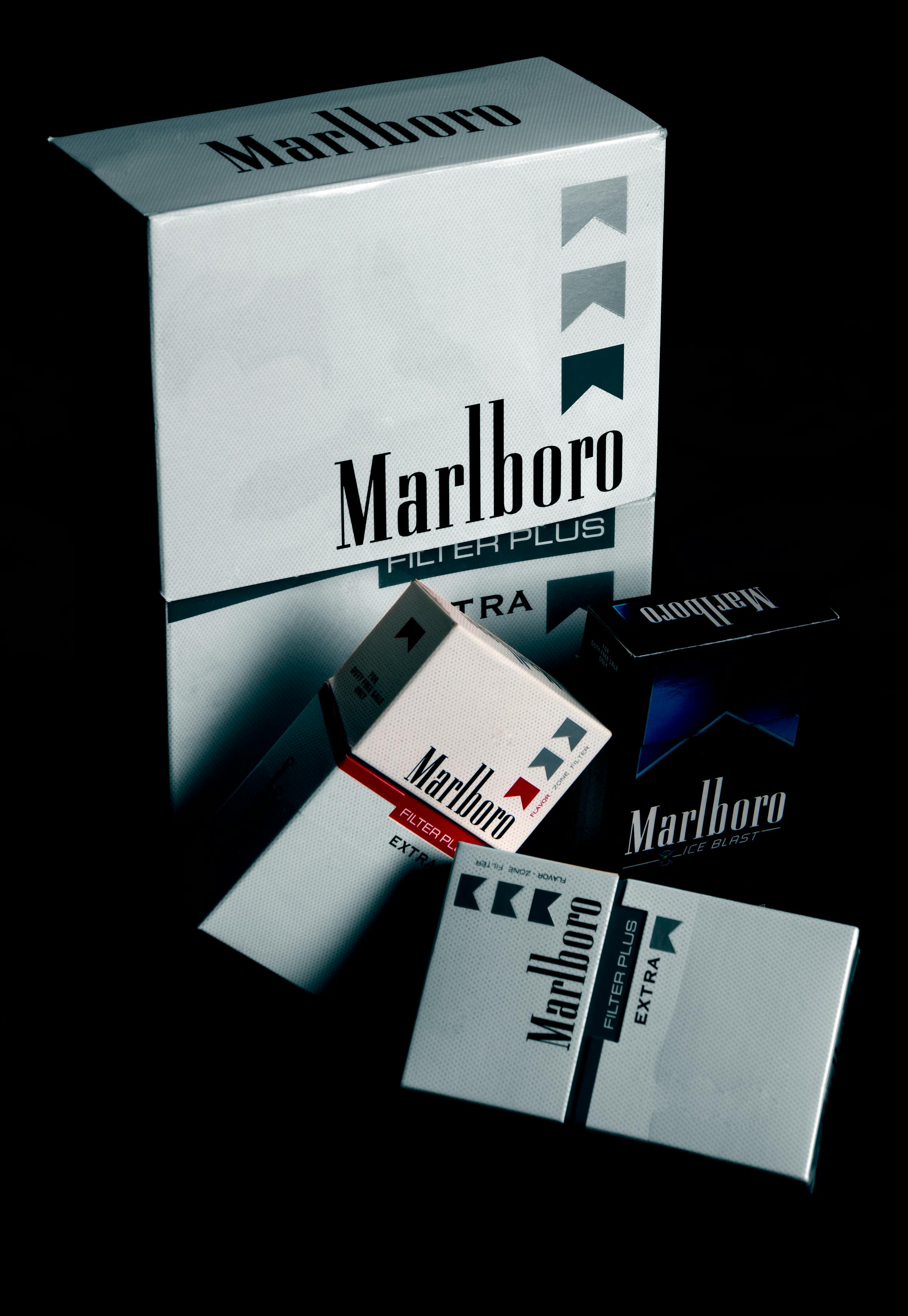 Marlboro Cigarette Boxes · Free
