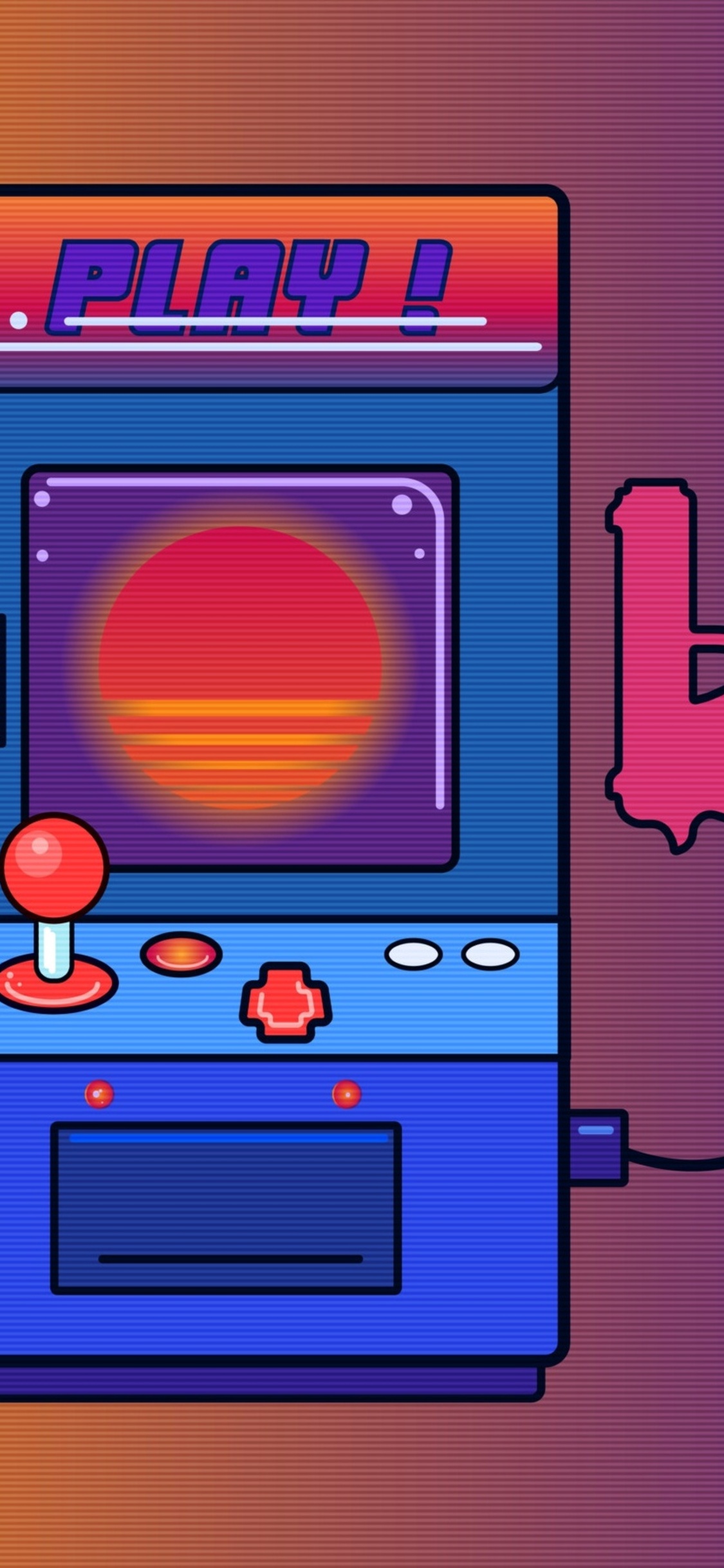 Arcade Games Retro Wave