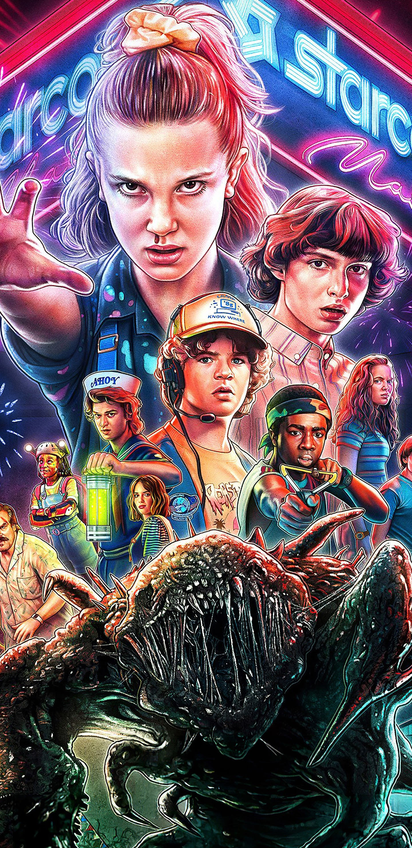 Characters Poster 8K Wallpaper