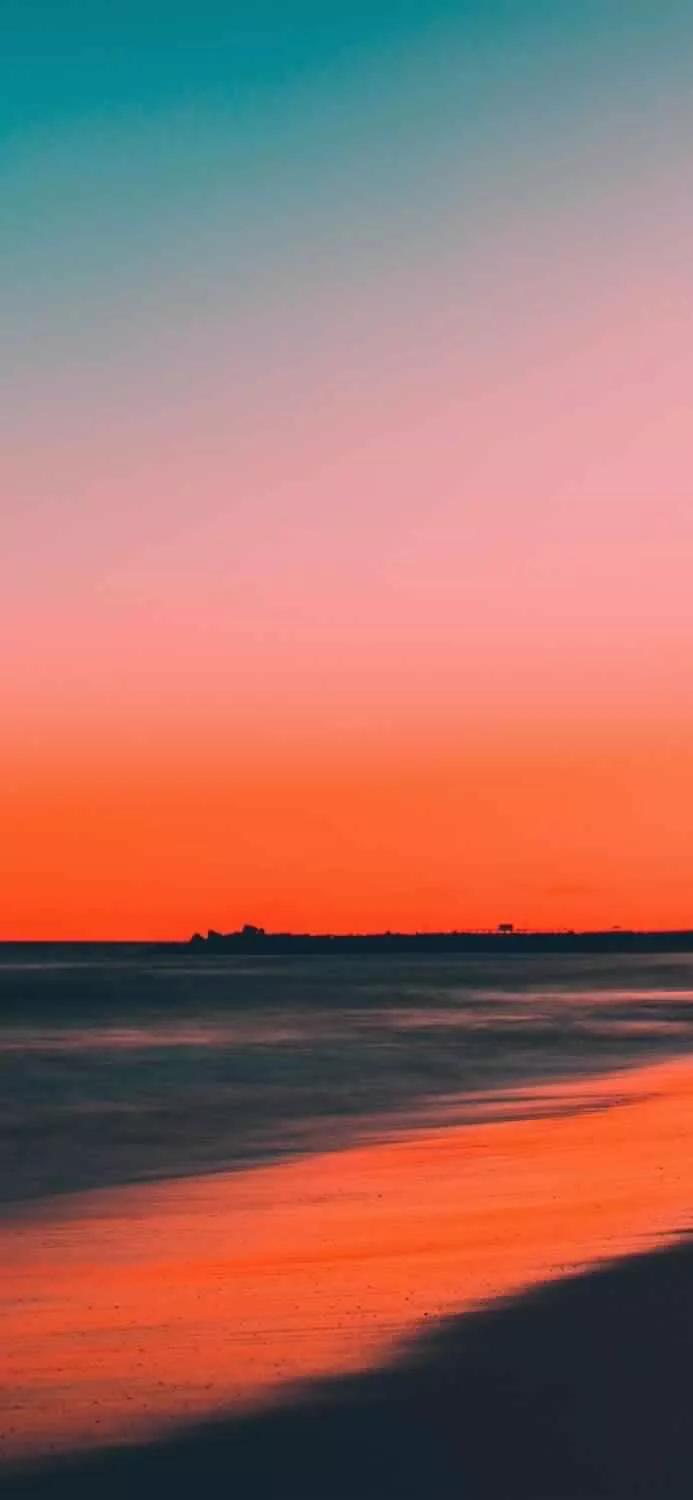 iPhone X #HD Wallpaper beach sunset