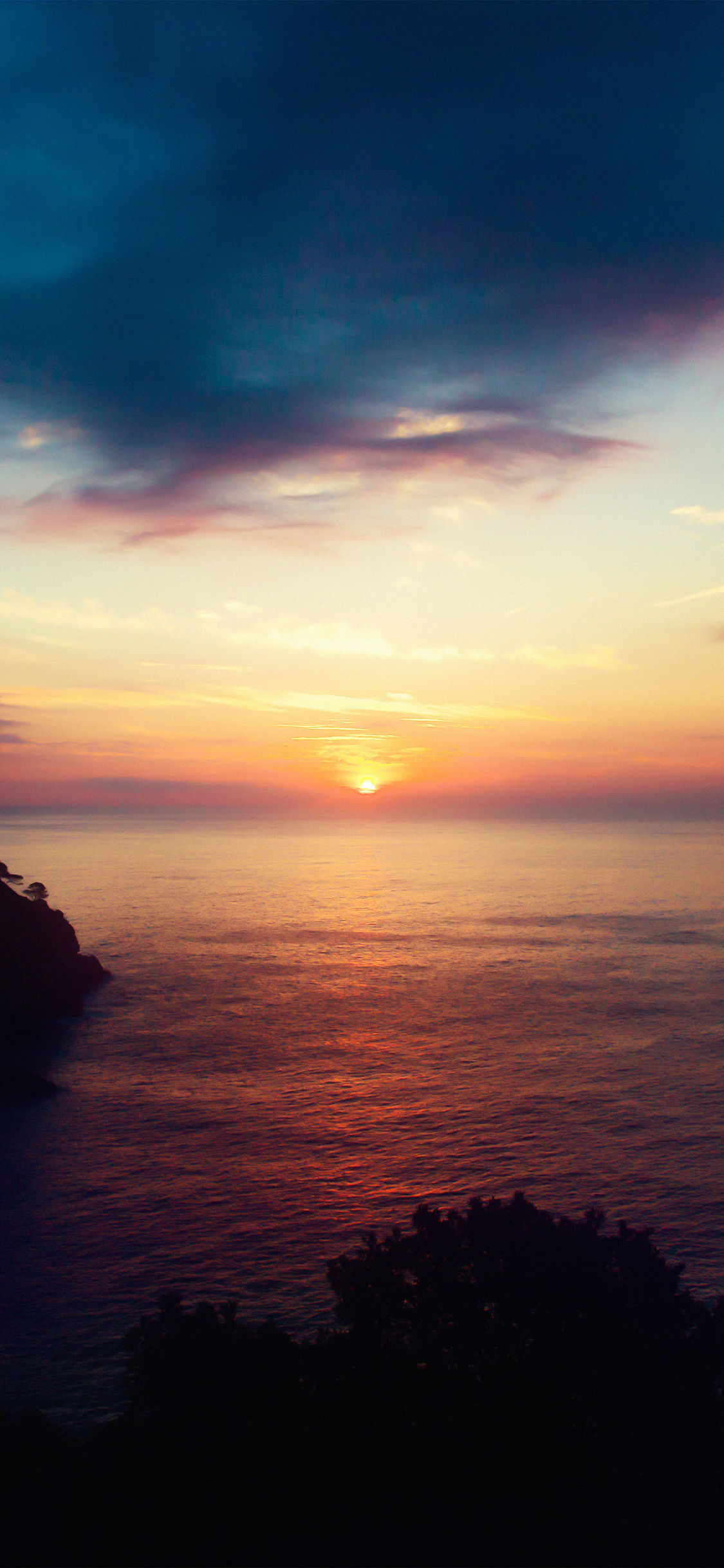 Sky Sunset Sea Nature Night