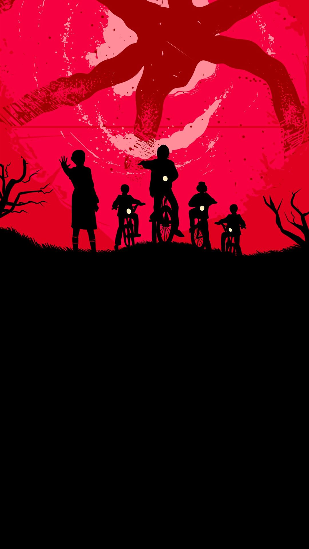 Stranger Things Amoledbackground