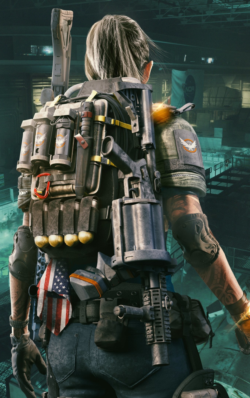 Download wallpaper 840x1336 tom clancy