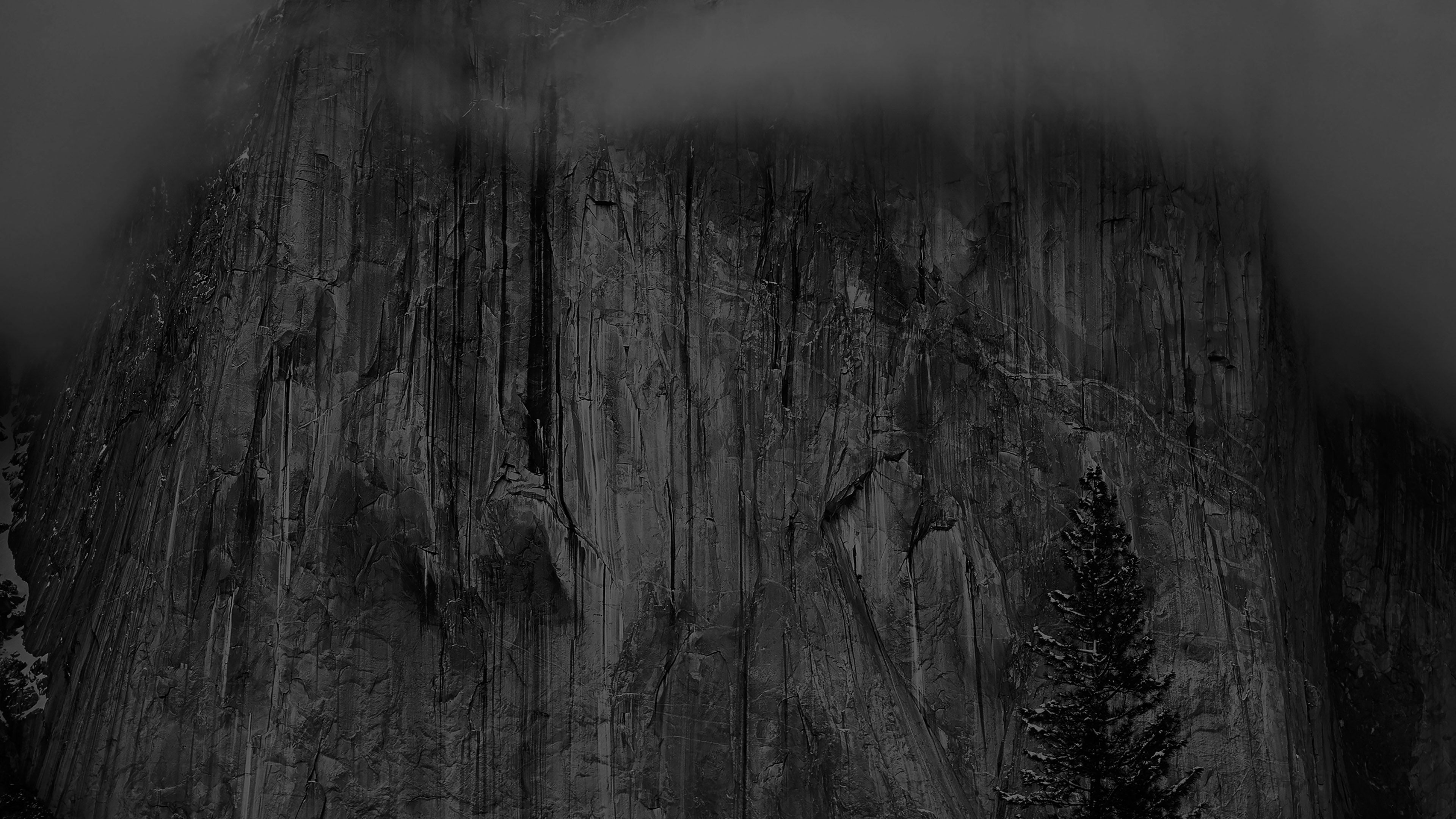Os X Yosemite Black Wallpaper