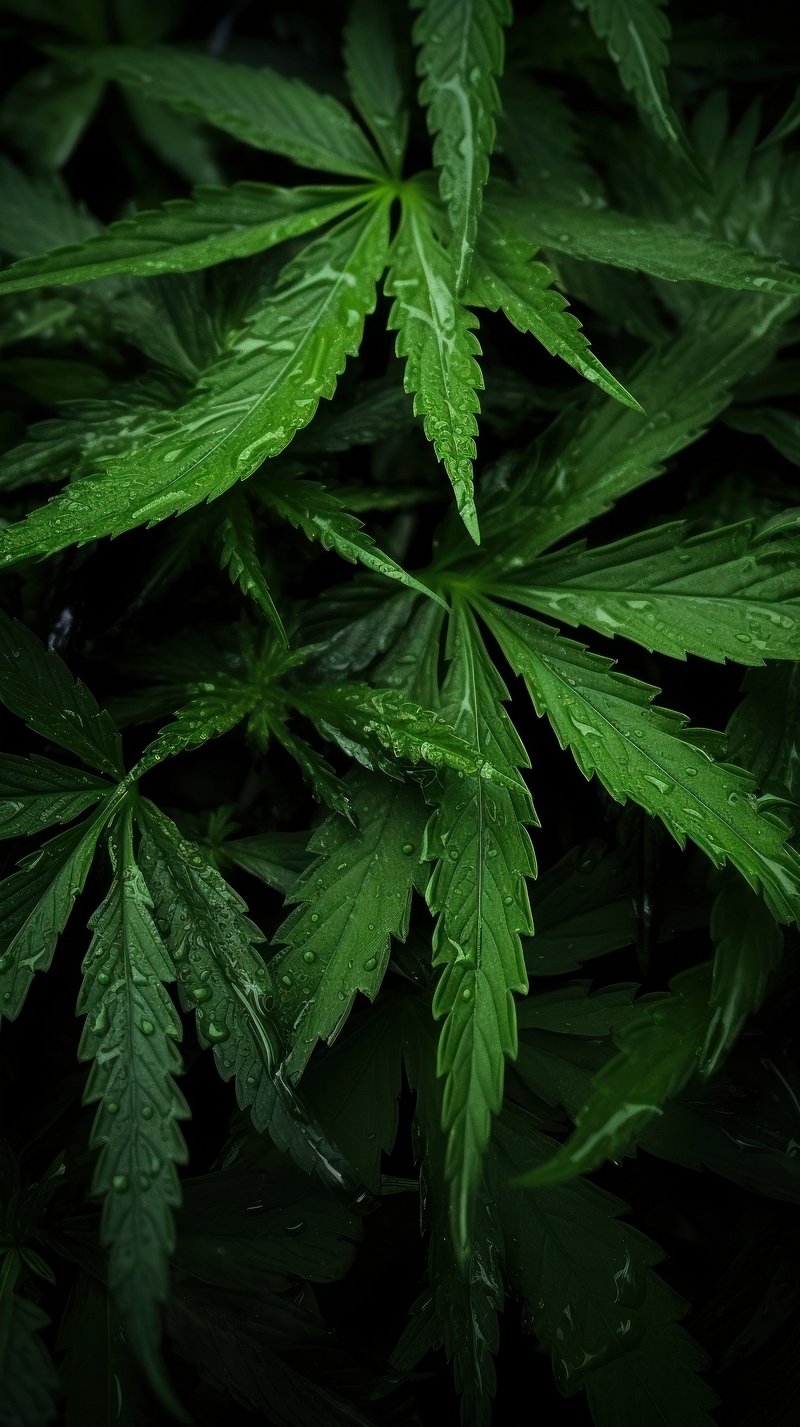 Weed Background Image. Free Photo