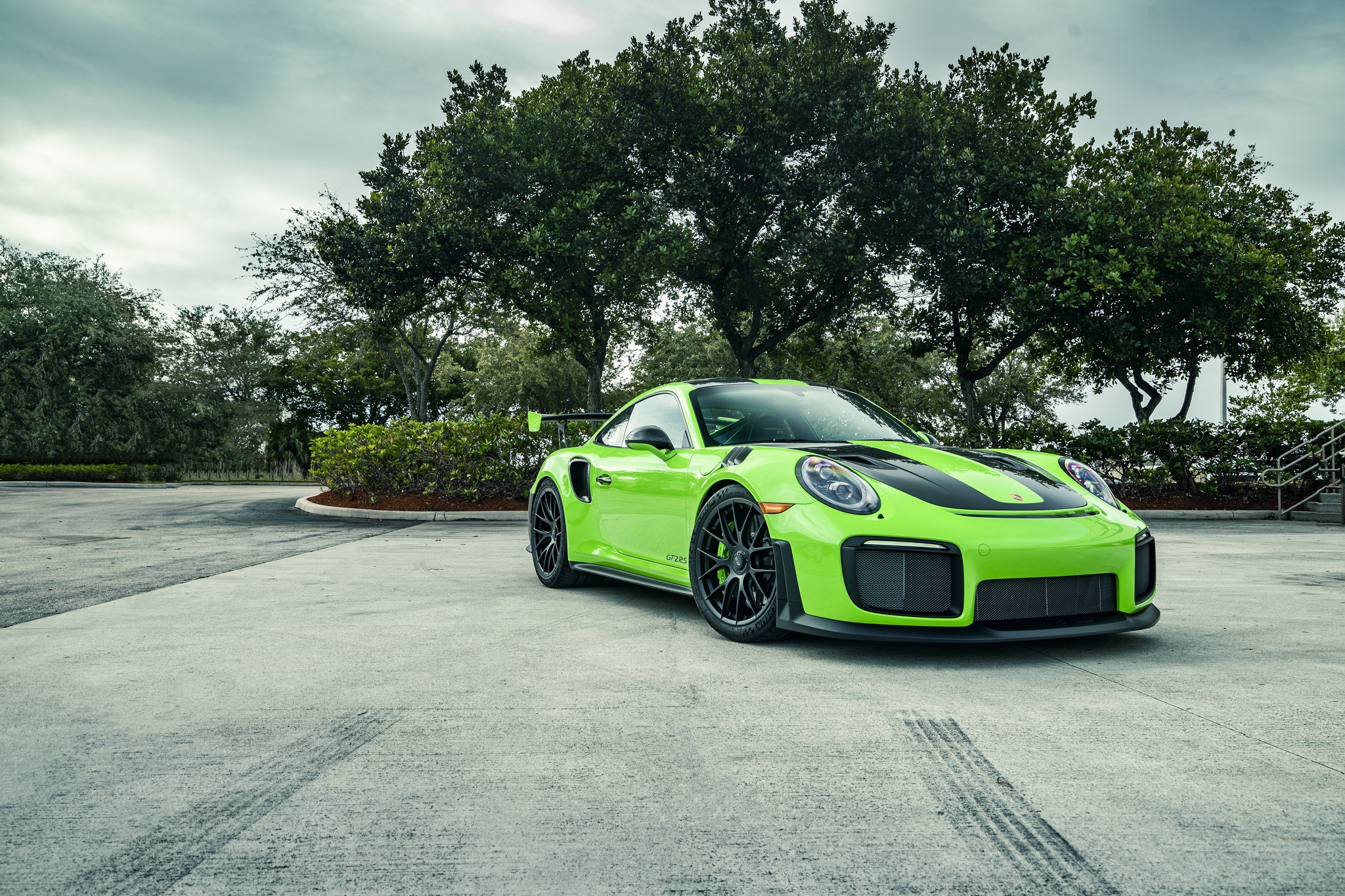 Download Green Car Car Porsche Porsche