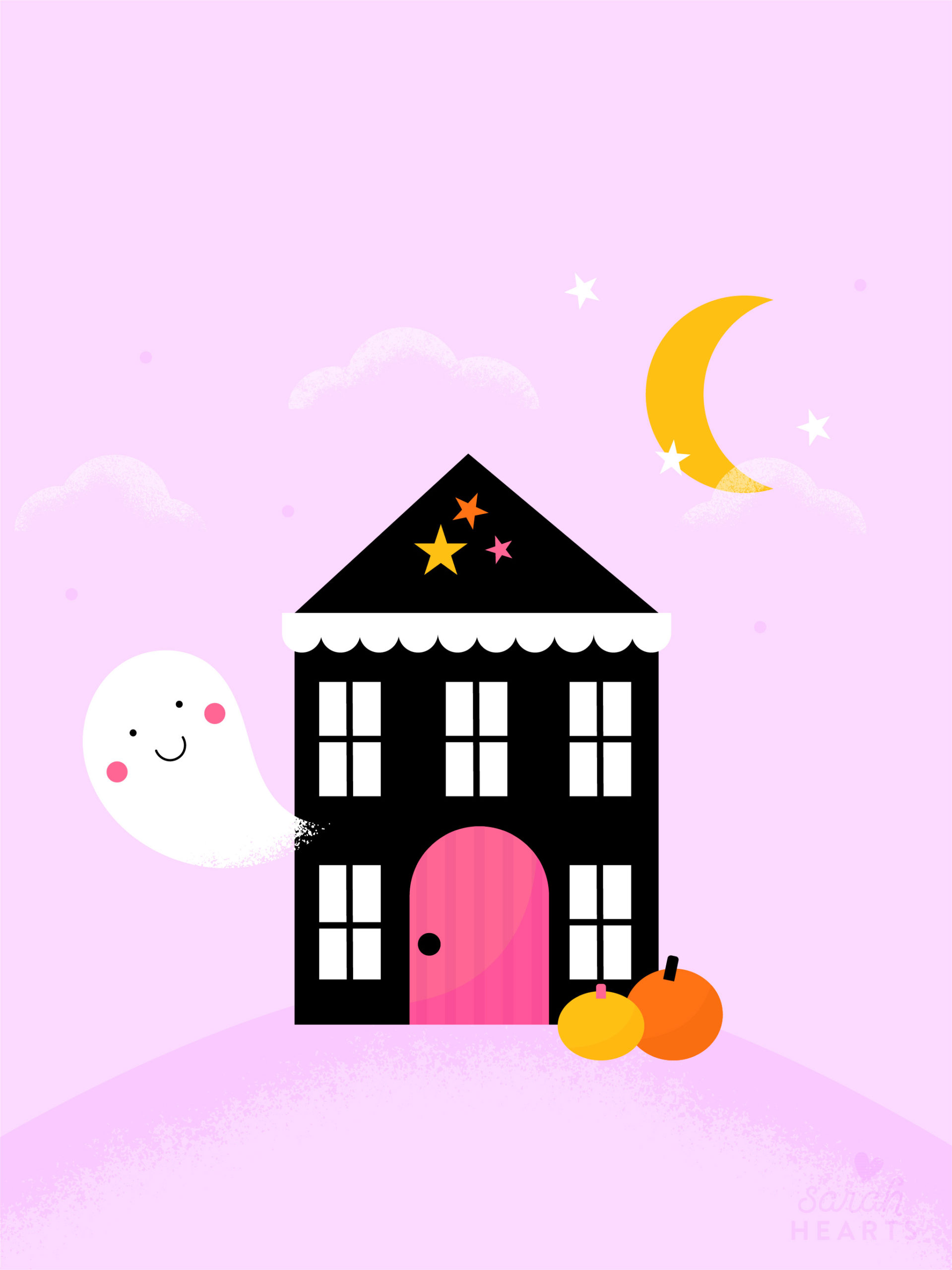 October 2021 Haunted House Calendar