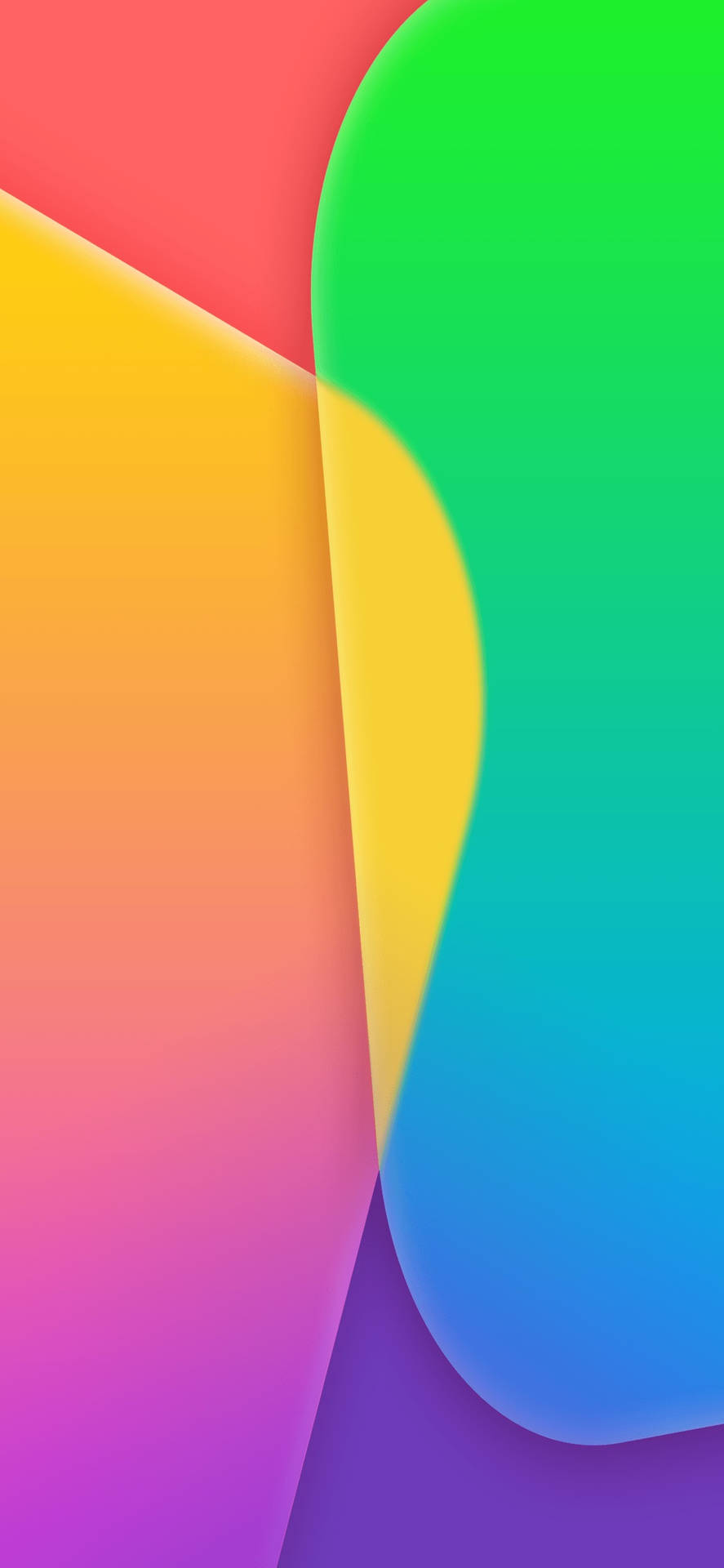Colorful Panels Wallpaper