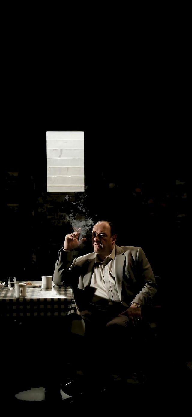 Two Tony Soprano Wallpaper 1170x2536