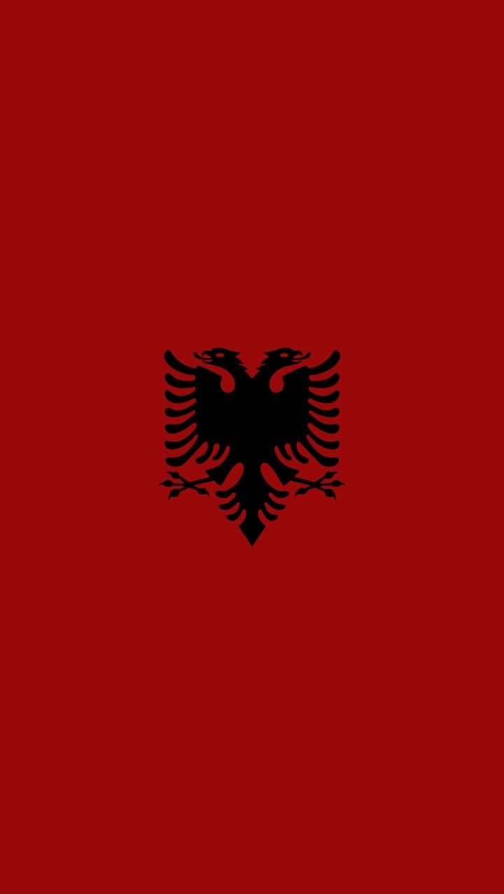Albania flag wallpaper