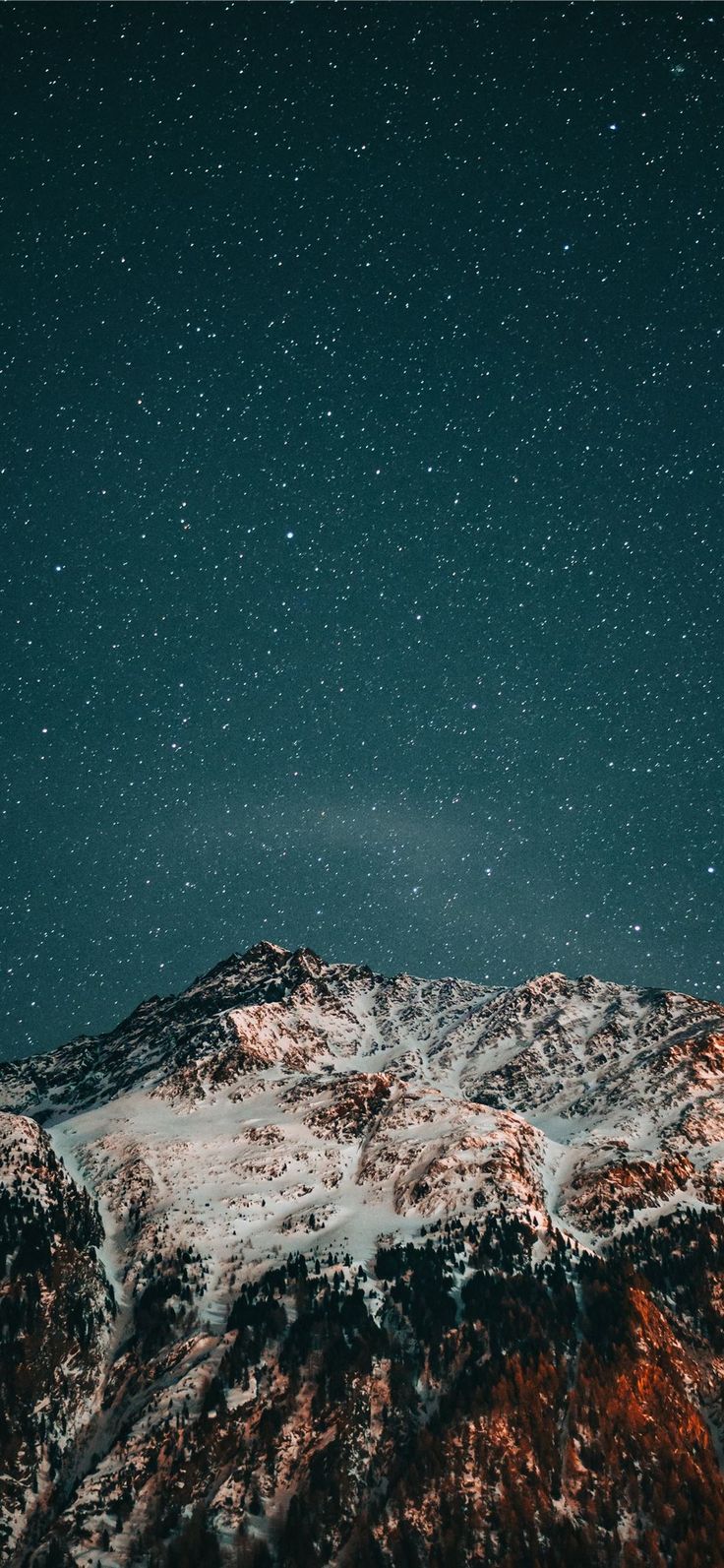 starry night iPhone X Wallpaper