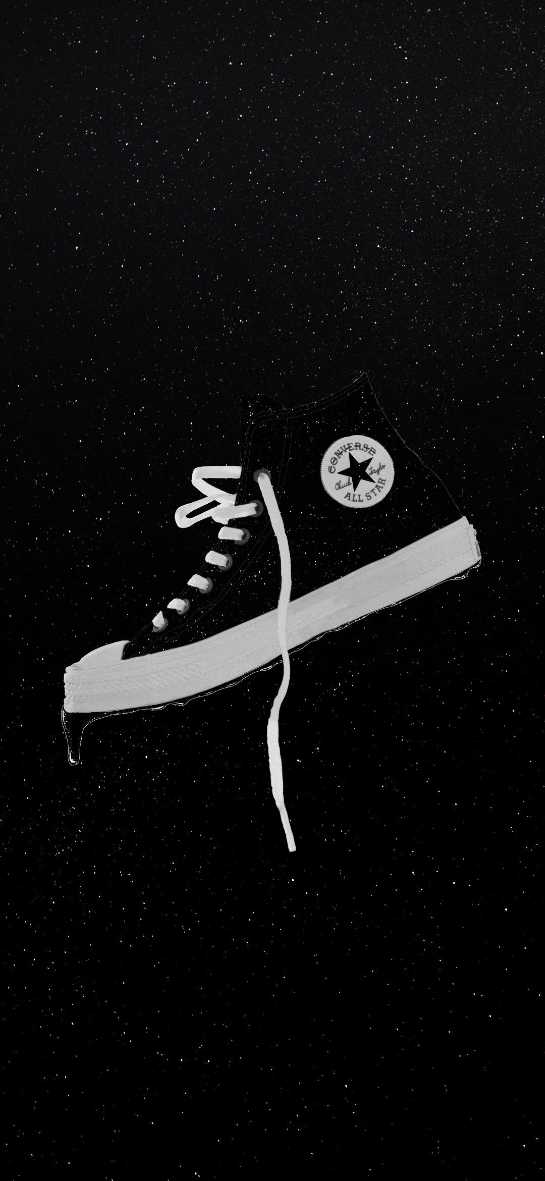 Mobile wallpaper: Stars, Converse