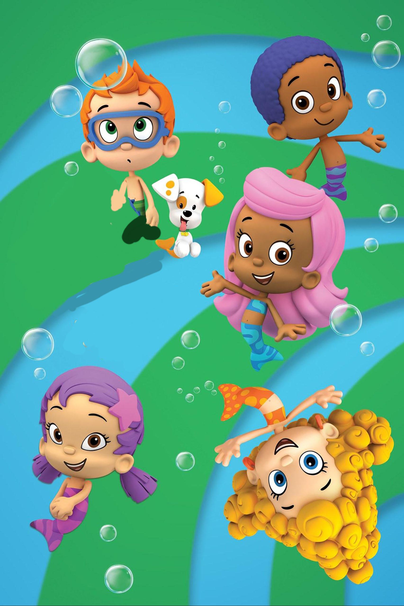 Bubble Guppies image but Gil is gone