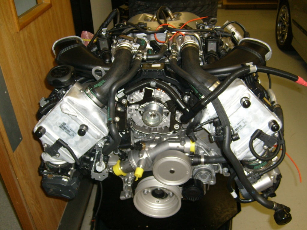 Spy Pics** N73 Twin Turbo V8