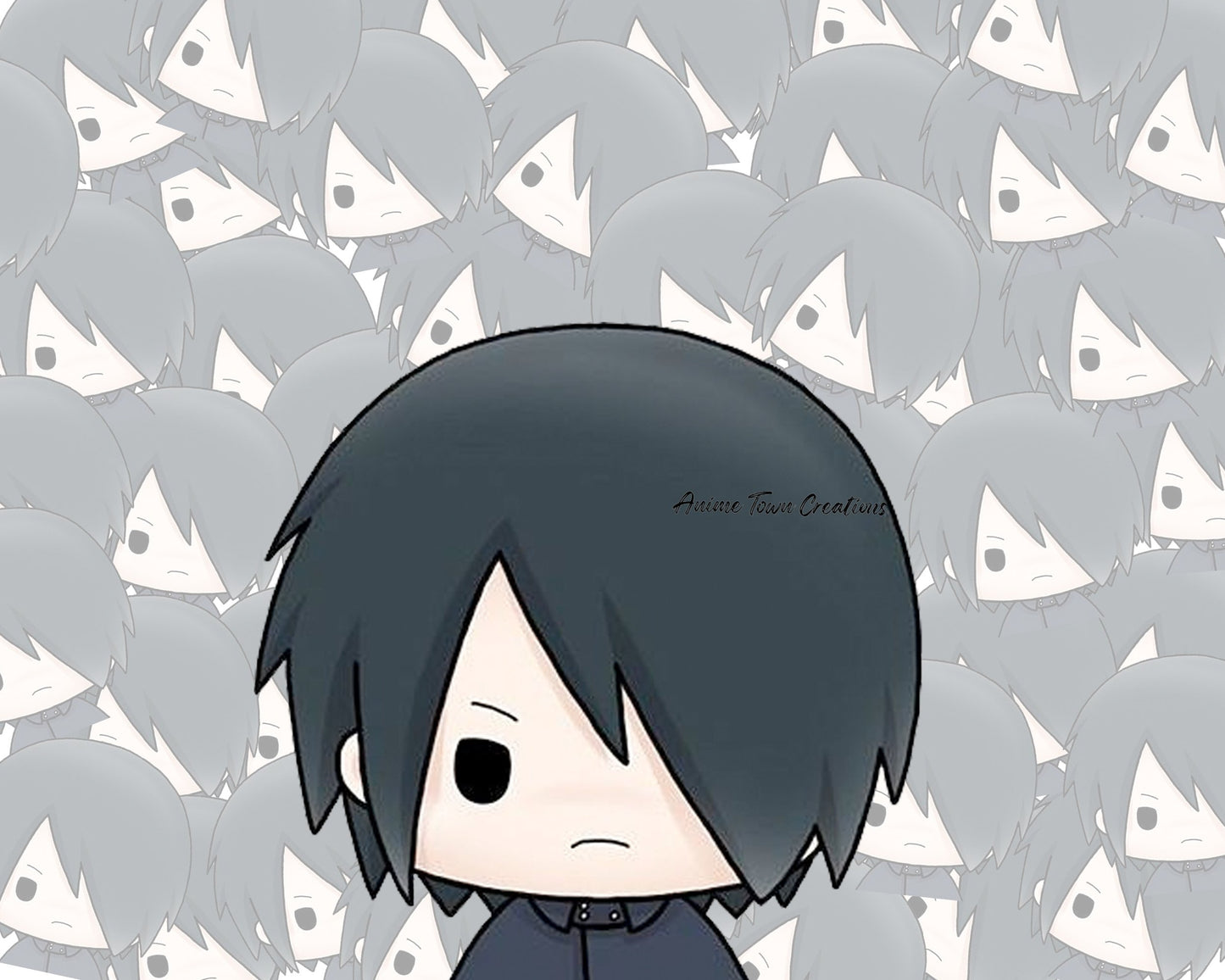 Chibi Sasuke (Boruto) Peeker Sticker