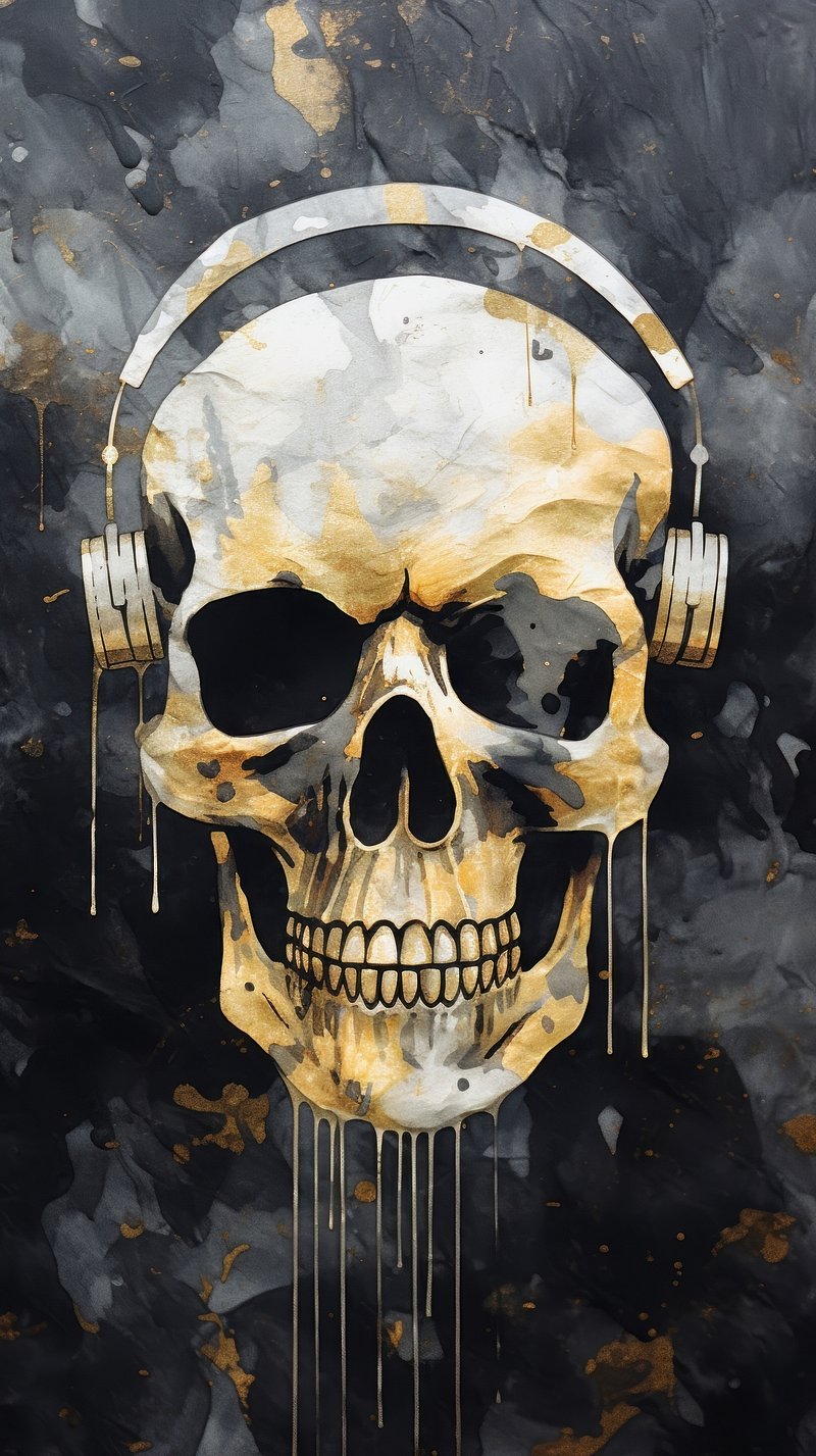 Skull Wallpaper Image. Free Photo