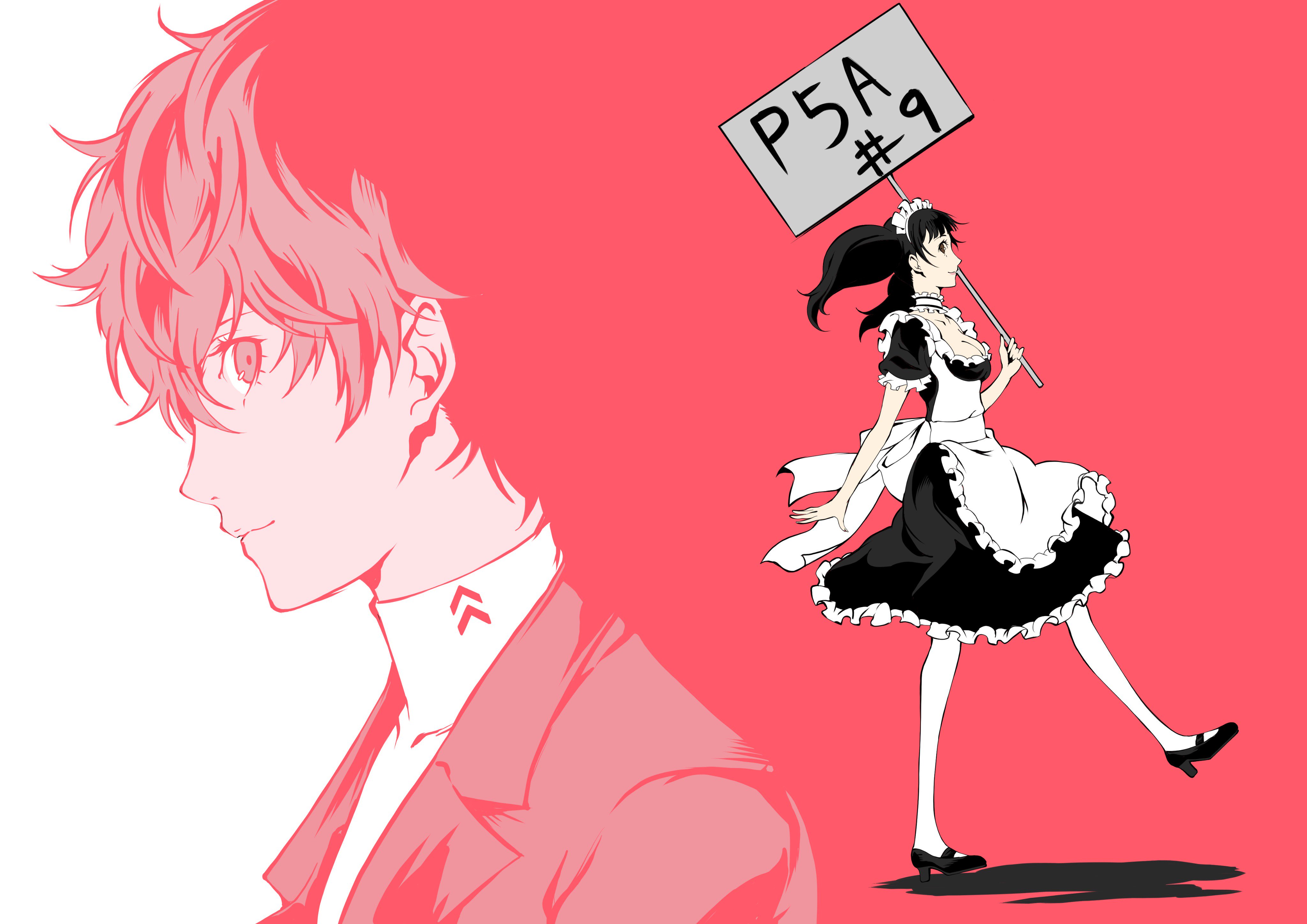 simple background, Persona series