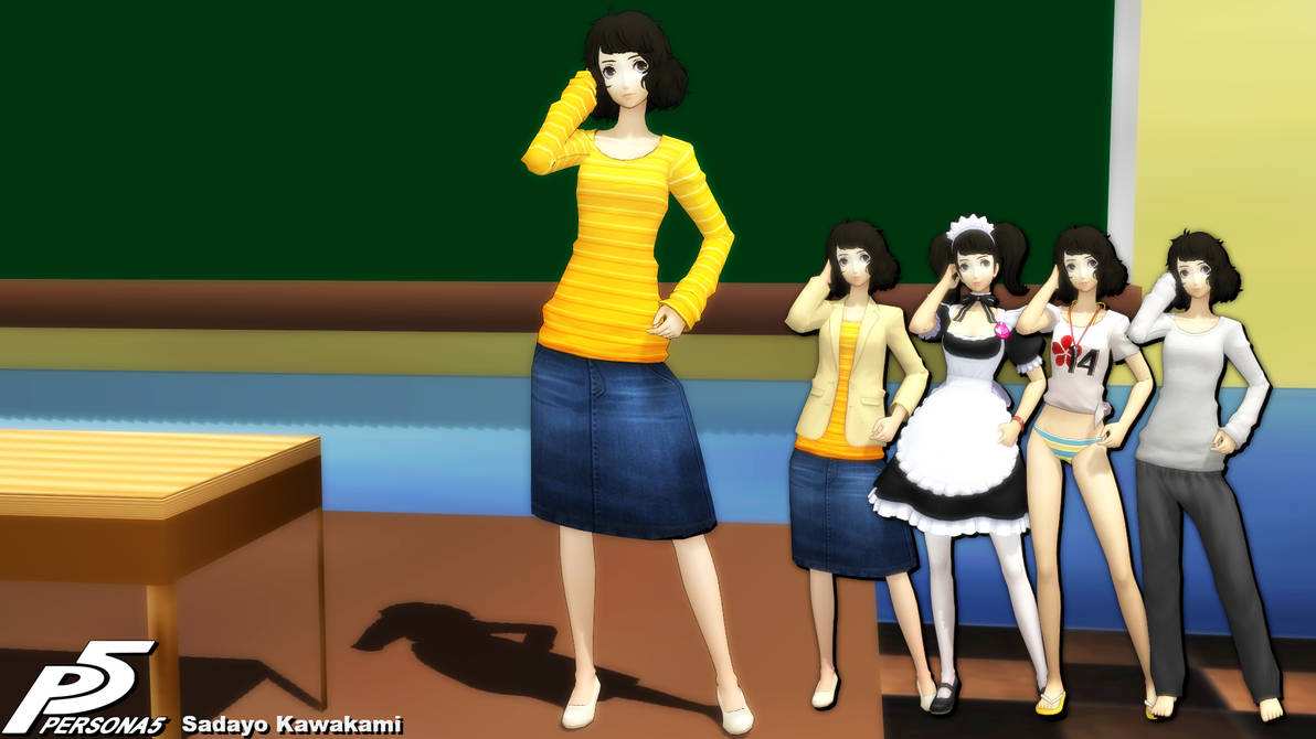 MMD Model) Sadayo Kawakami Download