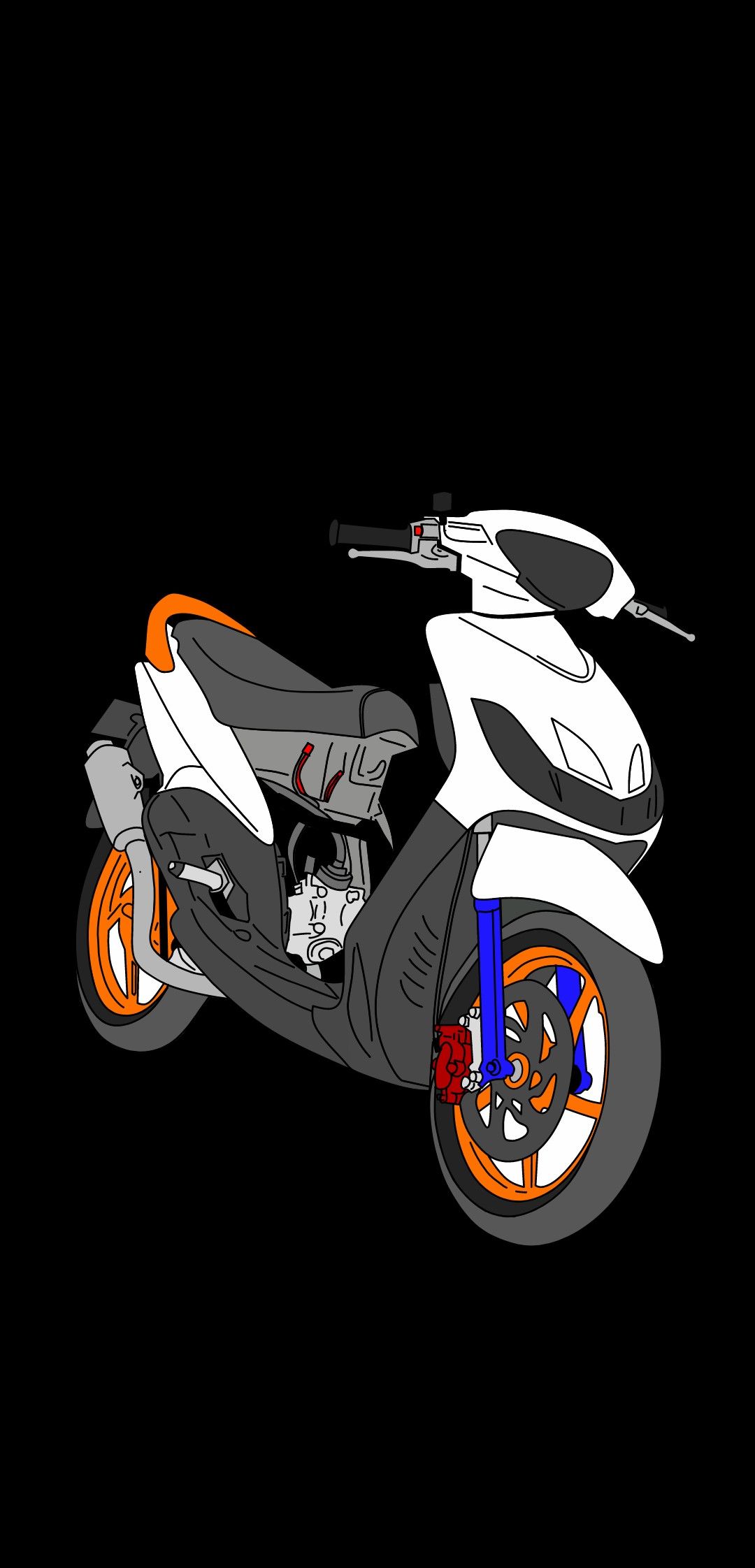 Mio Sporty Motorcycle. Automotive Logo