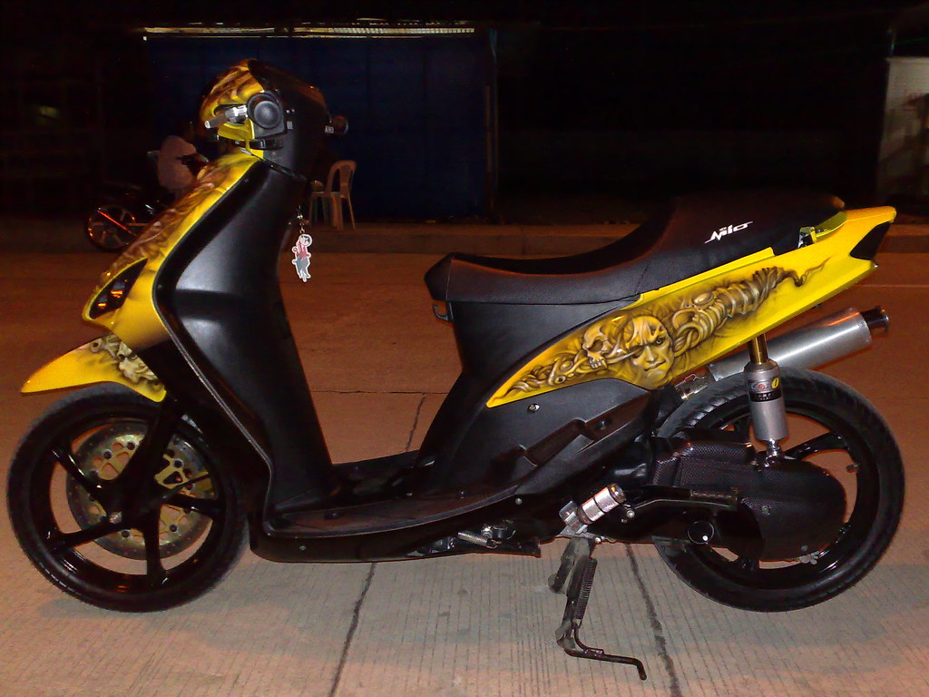 AIRBRUSH yamaha mio sporty. AIRGUDZ