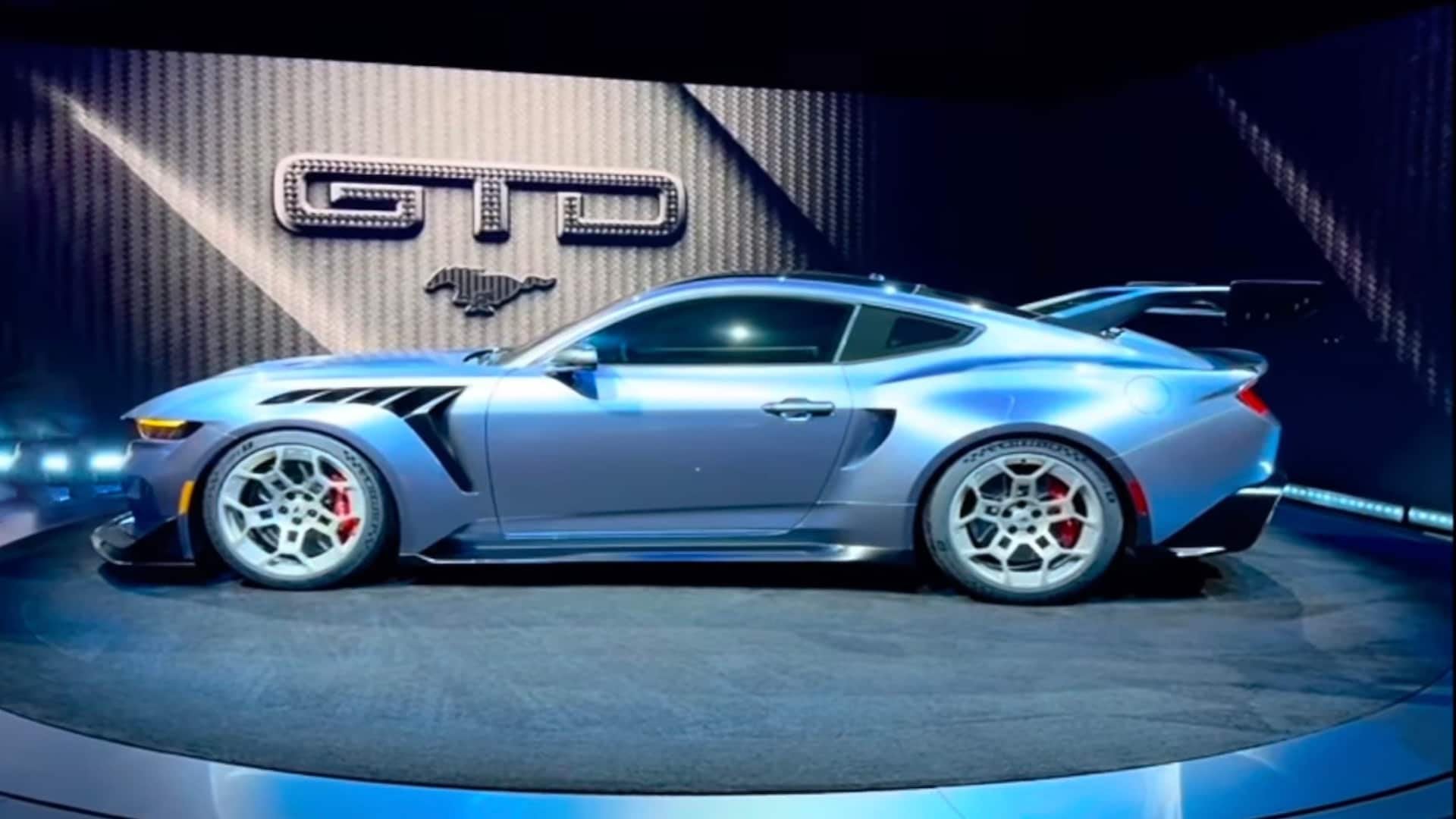 Leaked 2024 Ford Mustang GTD Looks Like