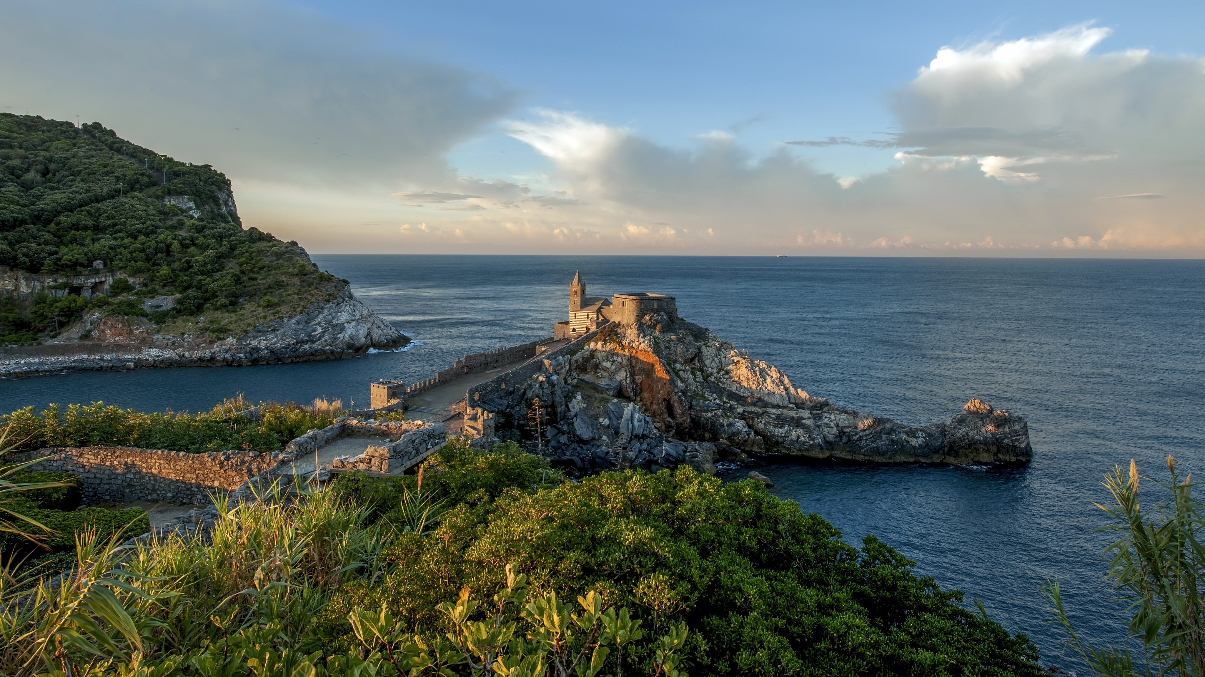 Liguria Italy Portovenere Sea Nature