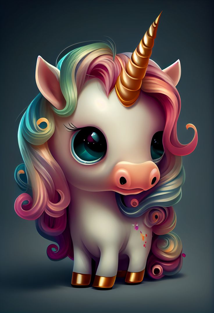 Cute Baby Unicorn