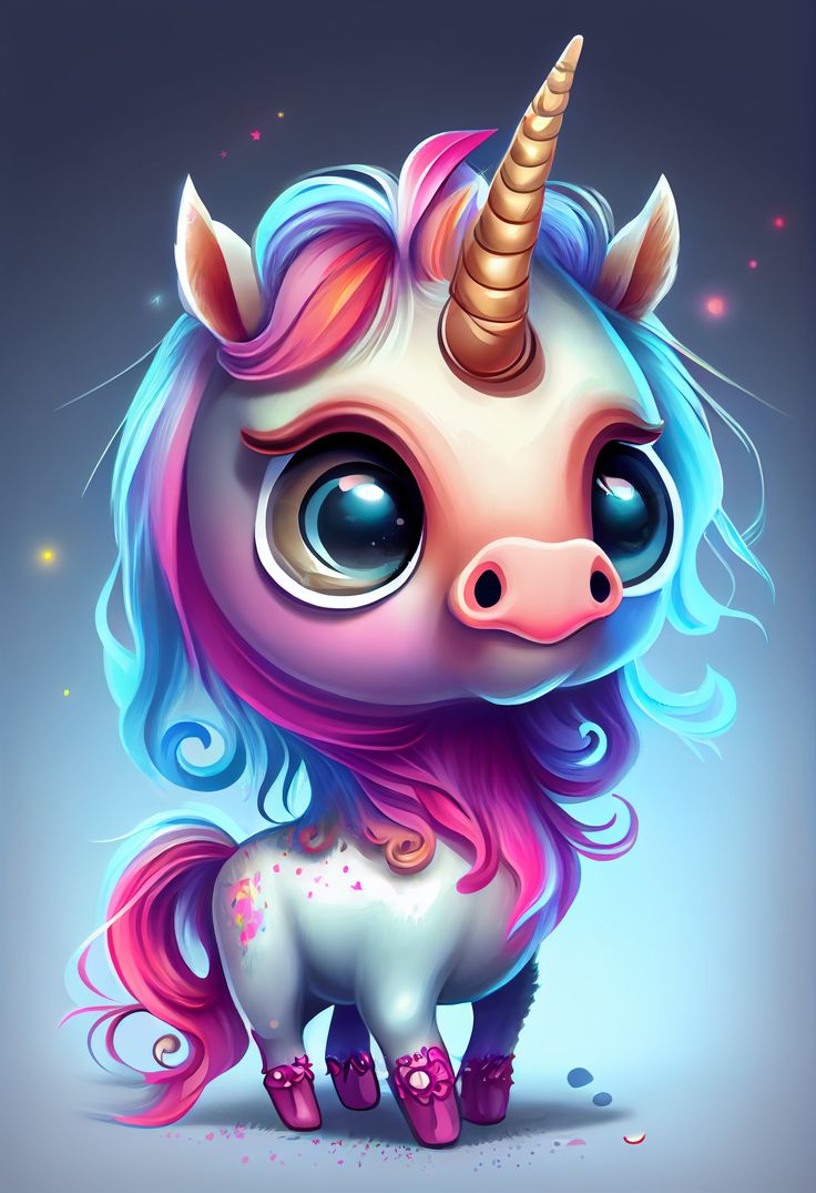 Cute Baby Unicorn