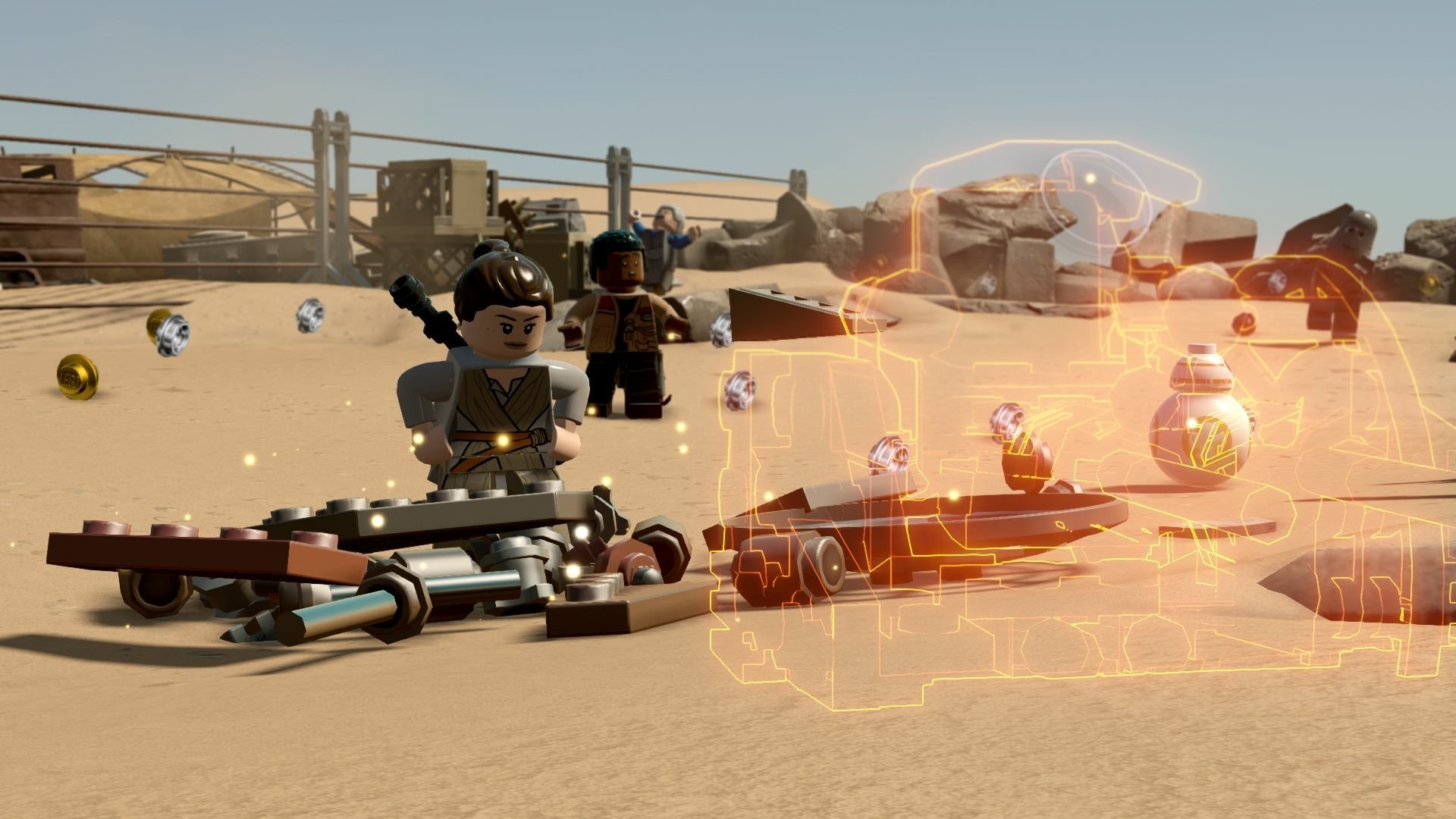 LEGO Star Wars Force Awakens HD Wallpaper