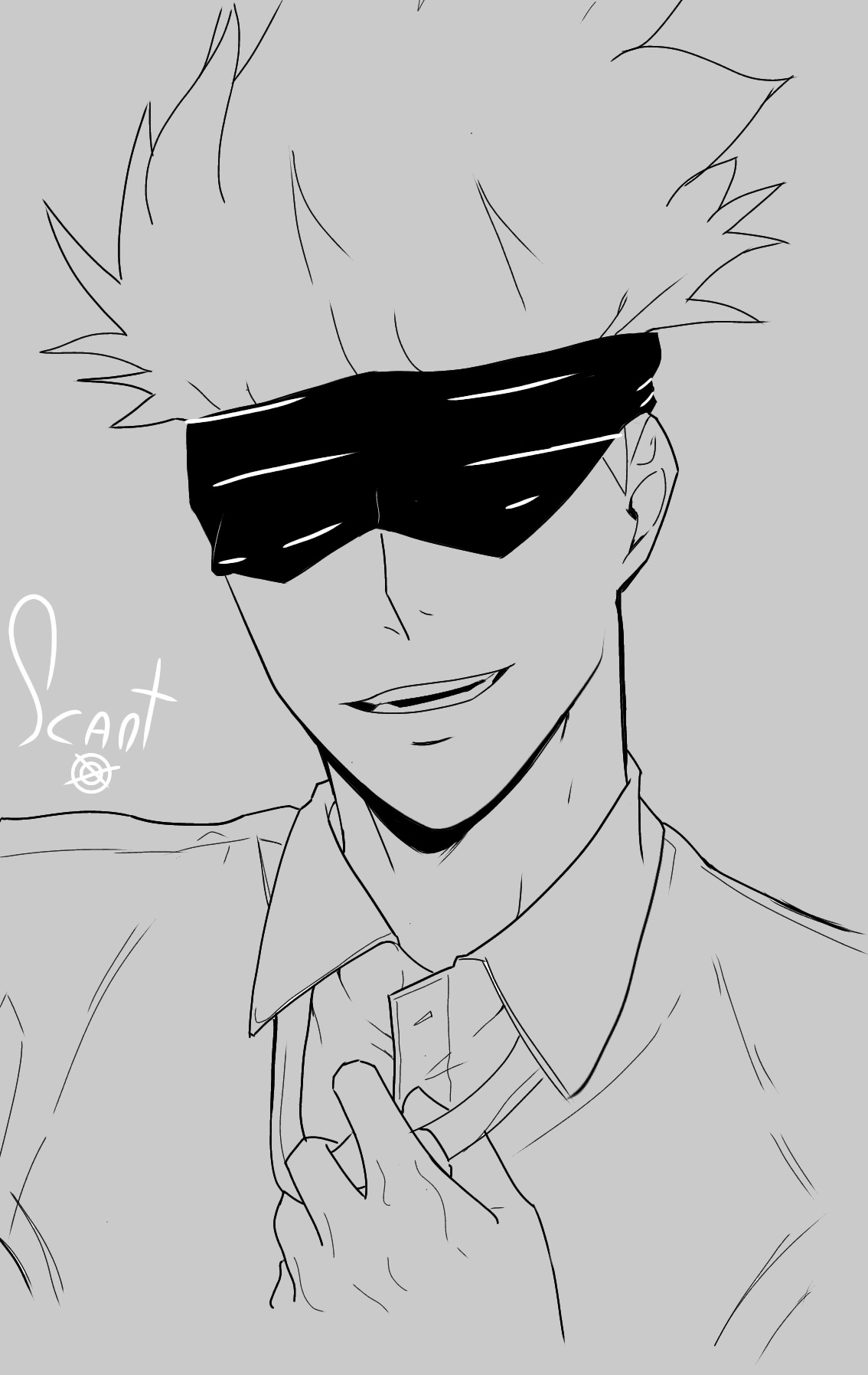 Gojo Satoru from Jujutsu kaisen