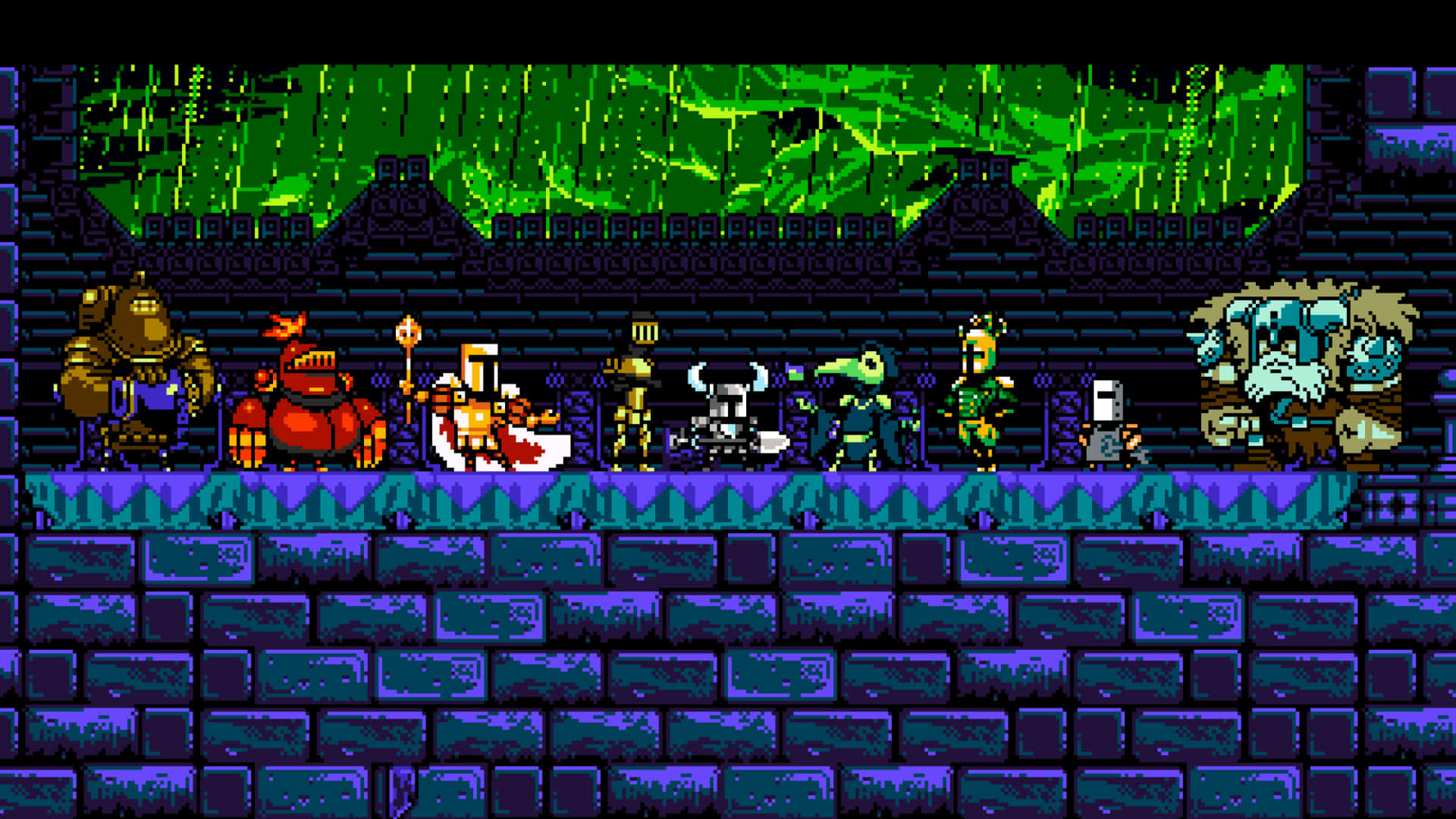 Pixel Style Gaming Wallpaper