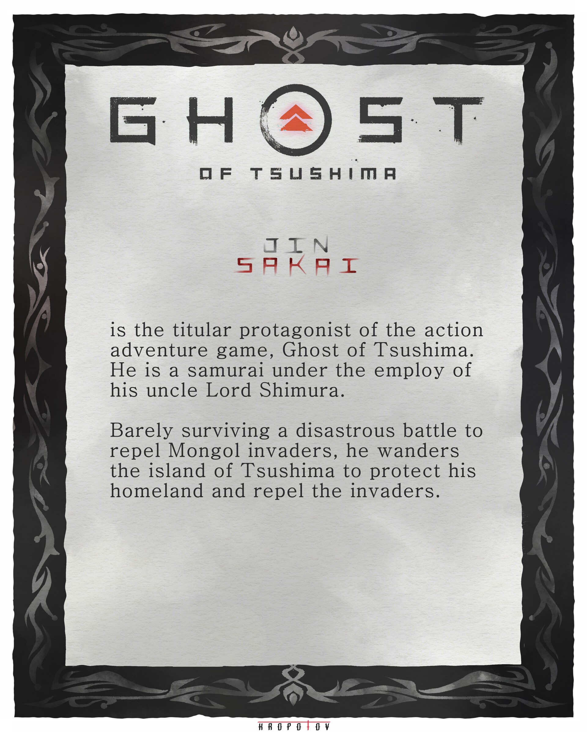 Roman Kropotov of Tsushima