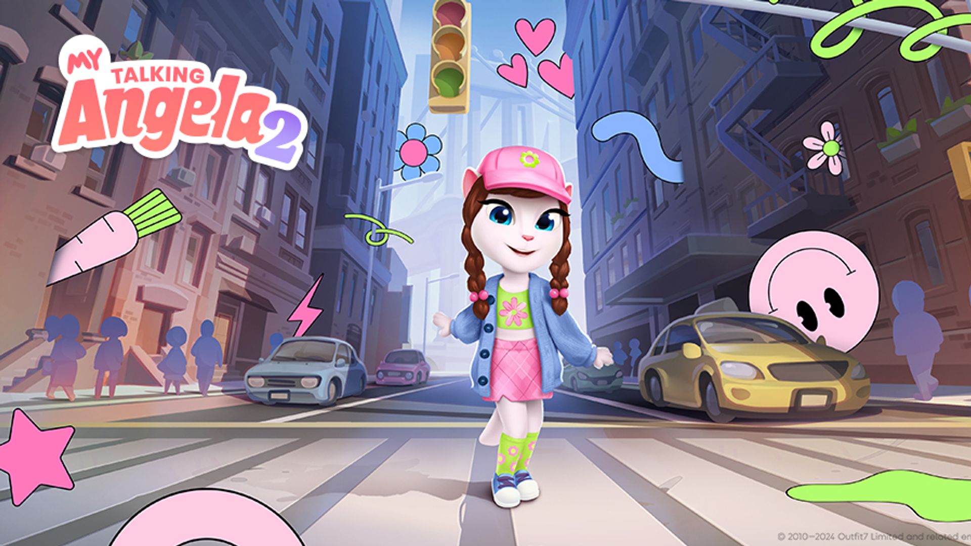 Mobile game My Talking Angela 2 is