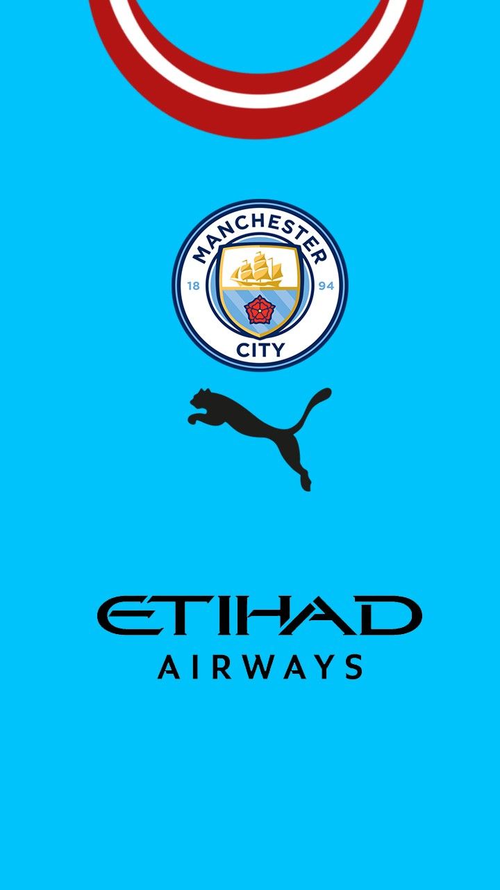 Manchester City Home Kit 2022 23 Wallpaper