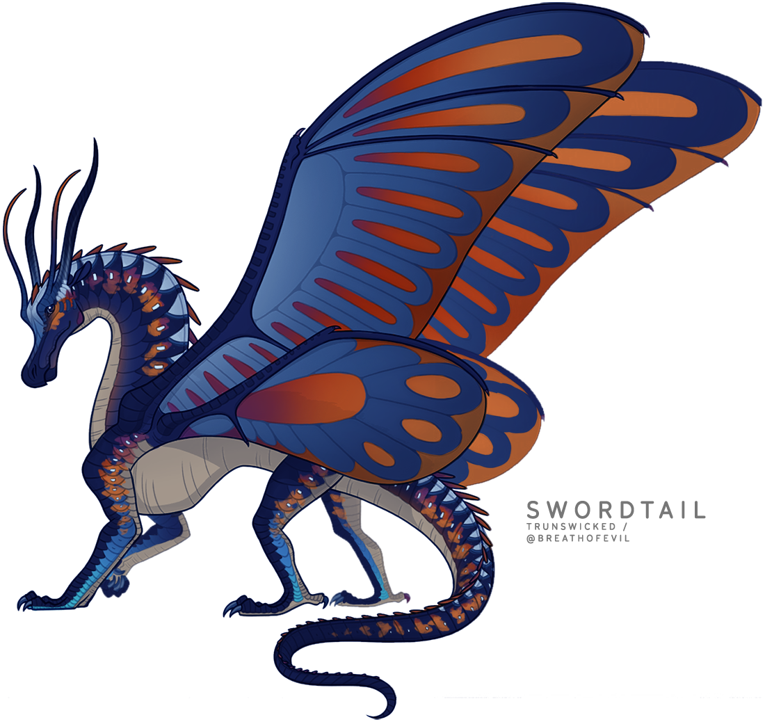 Swordtail the SilkWing Blank SilkWing