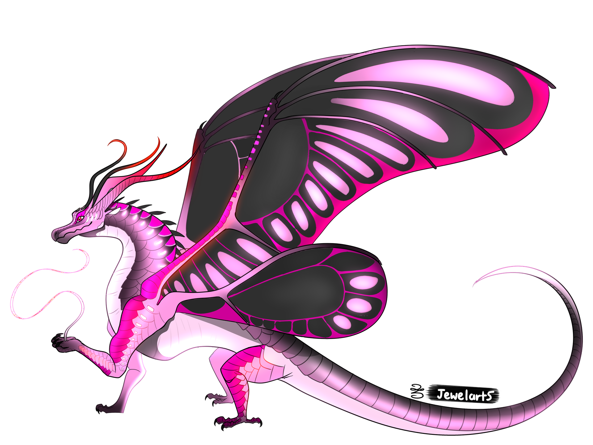 Free to use Wings of Fire dragon bases