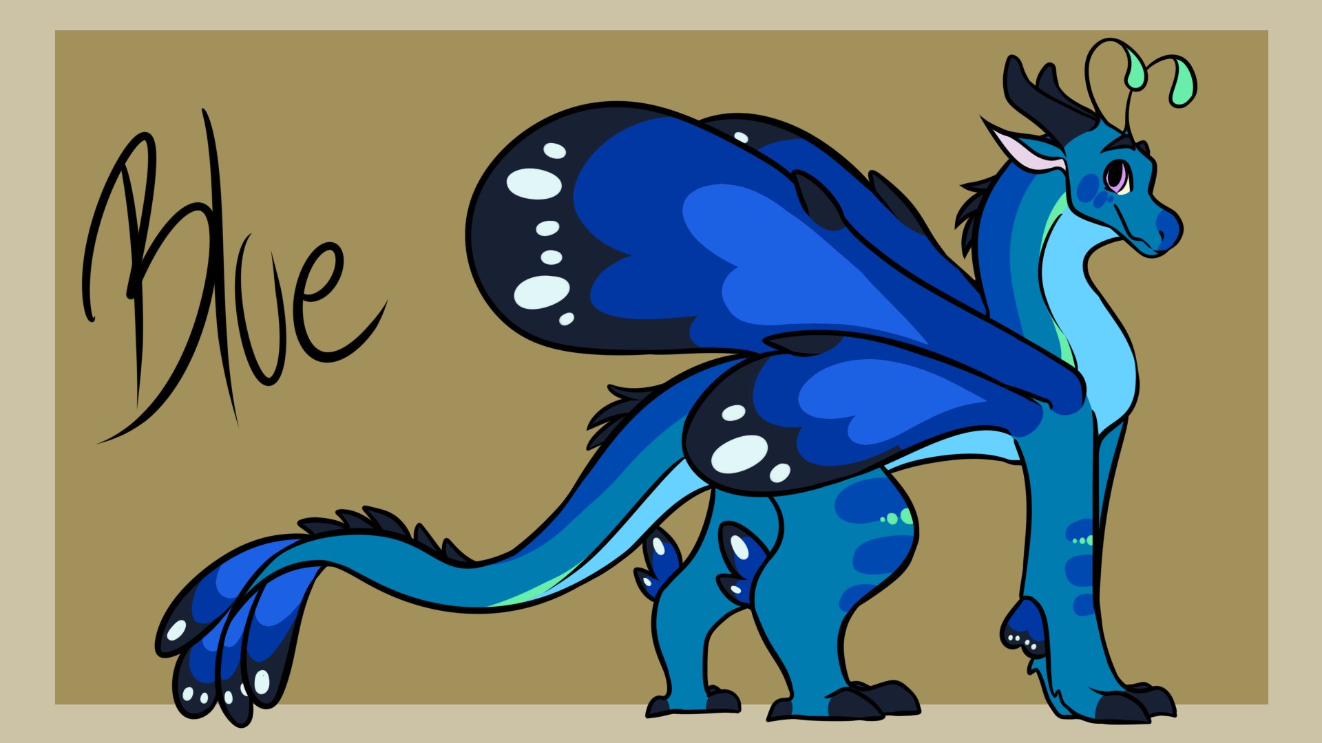 Blue the Silkwing I was hesitant at