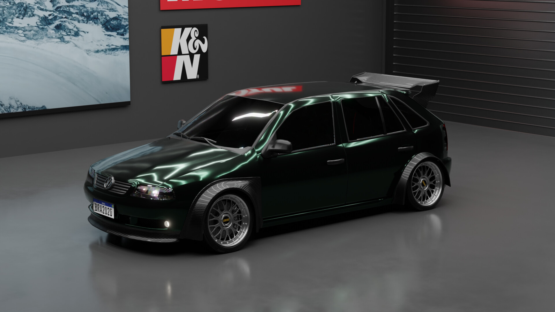Gol mk3 Liberty Walk version