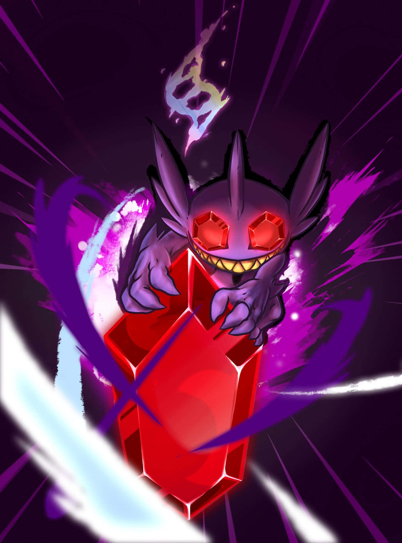 Download Sableye Attack Wallpaper