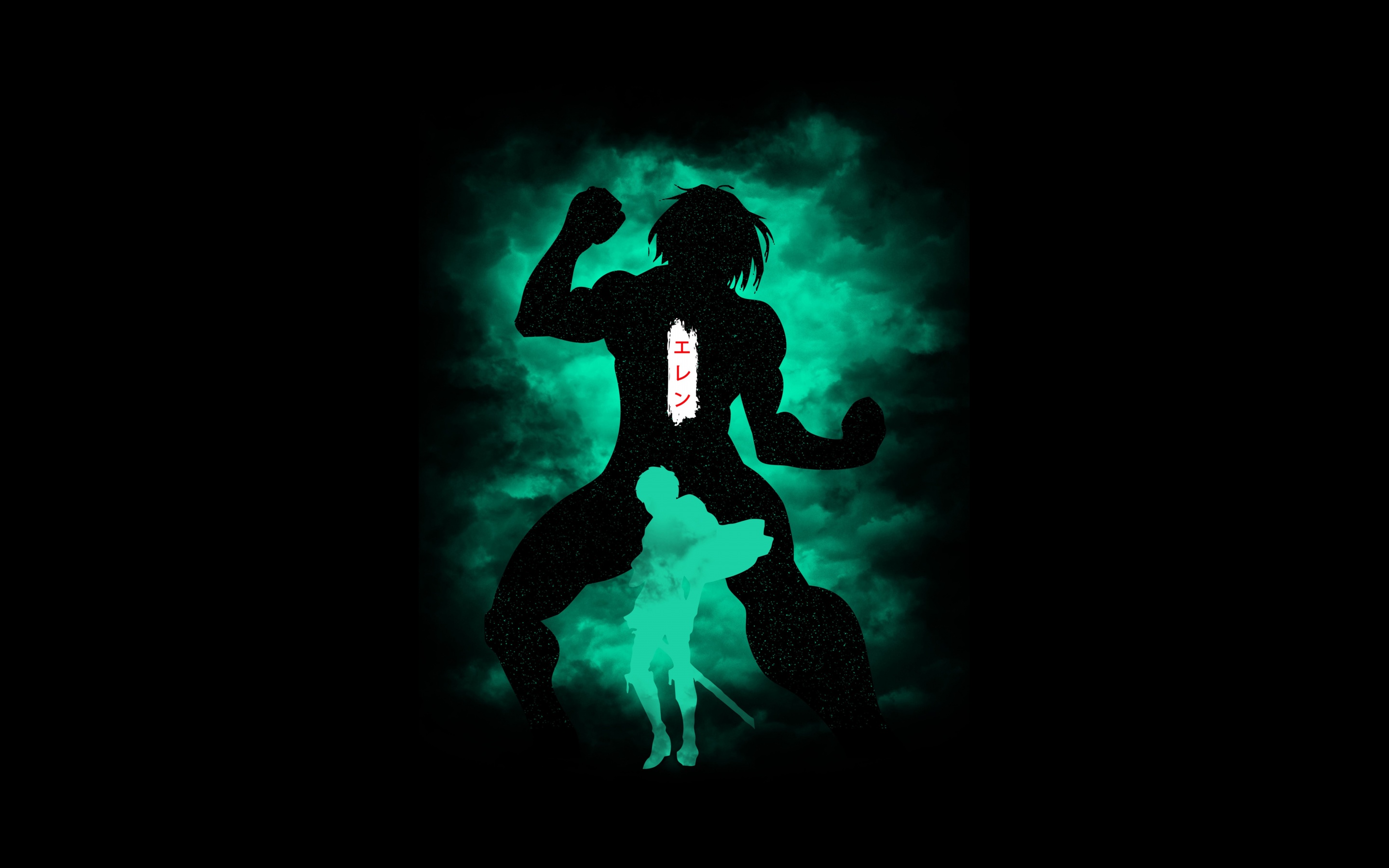 Eren Yeager Wallpaper 4K, AMOLED, 5K